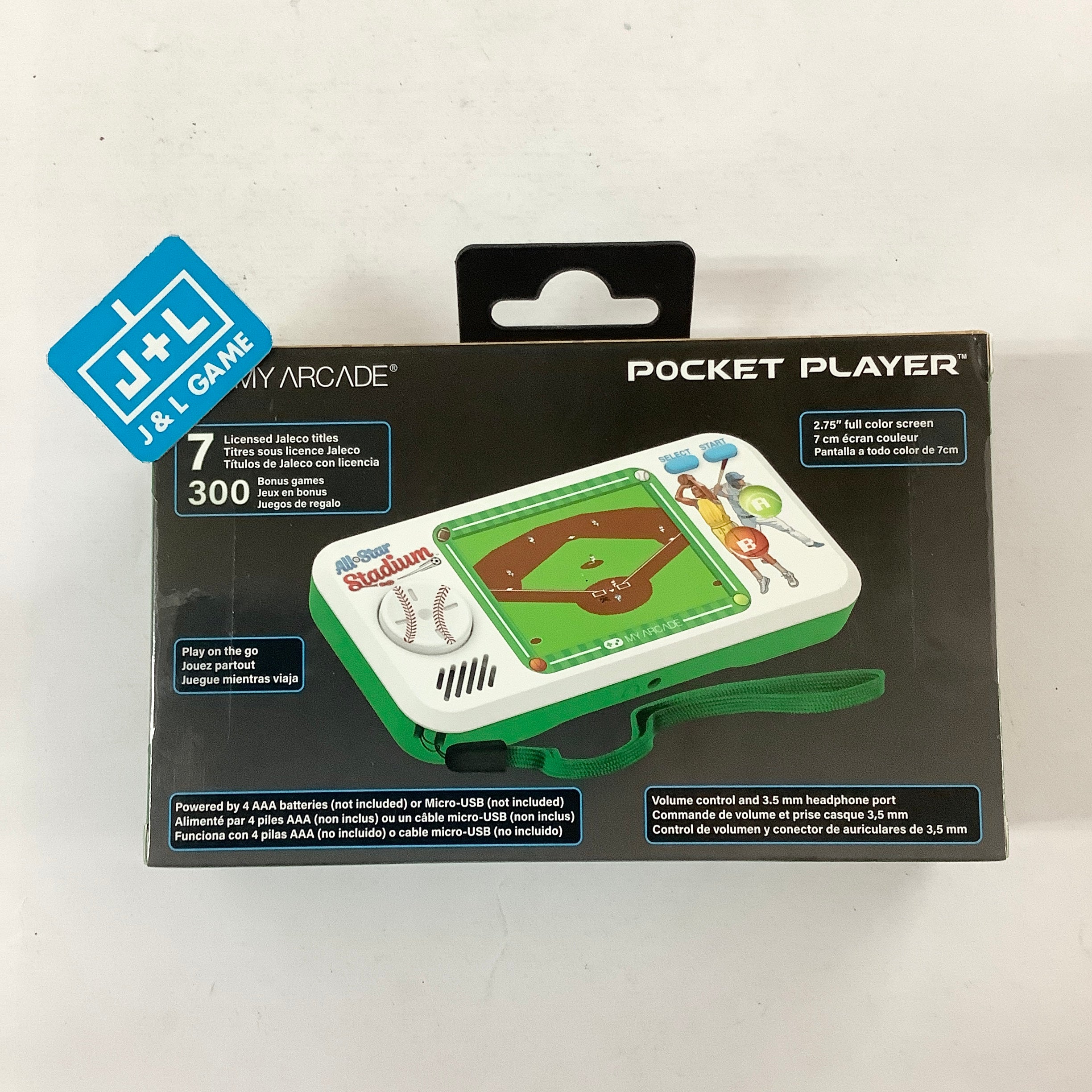 My Arcade Pocket Player (All Star Stadium) Toy My Arcade   