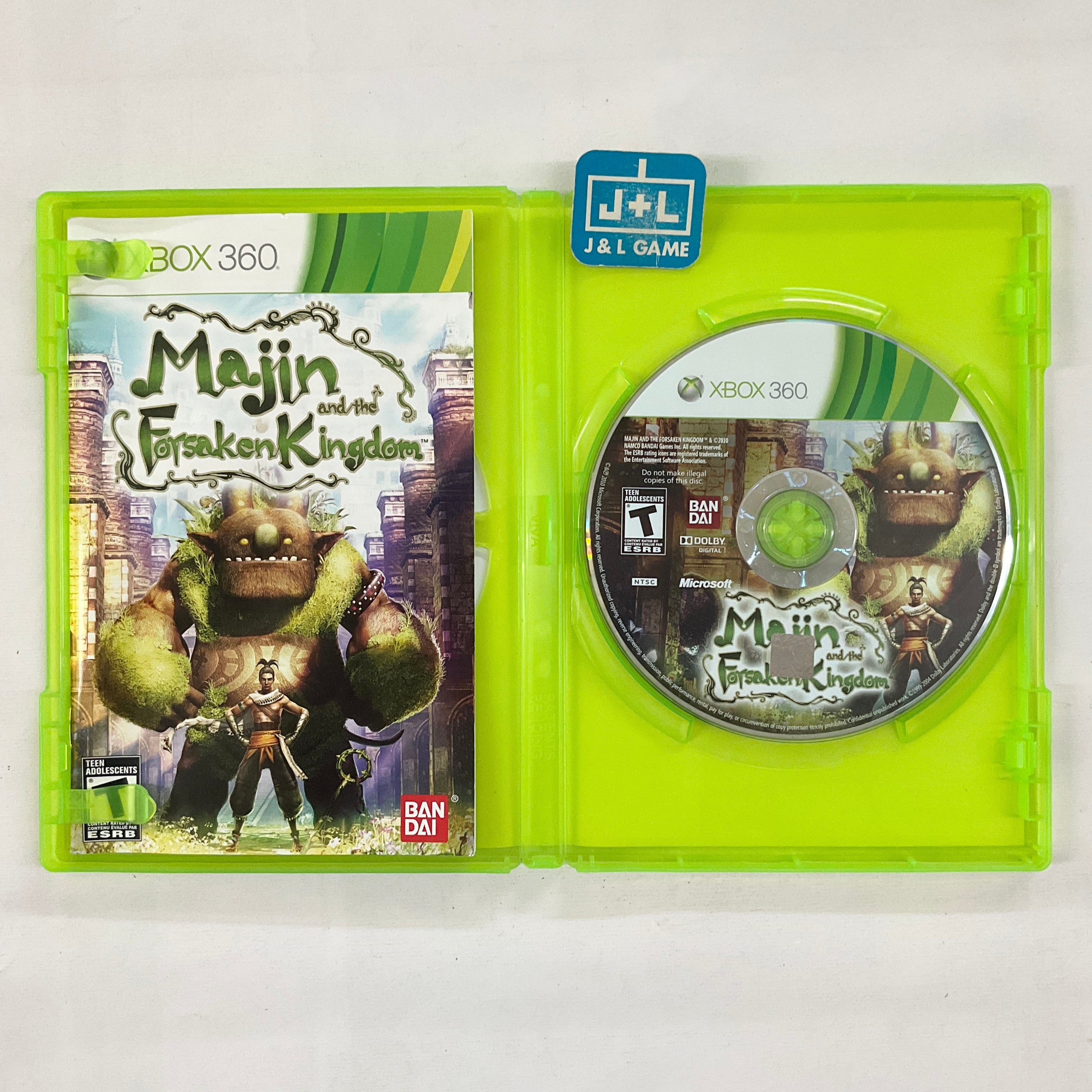 Majin and the Forsaken Kingdom - Xbox 360 [Pre-Owned] Video Games Namco Bandai Games   