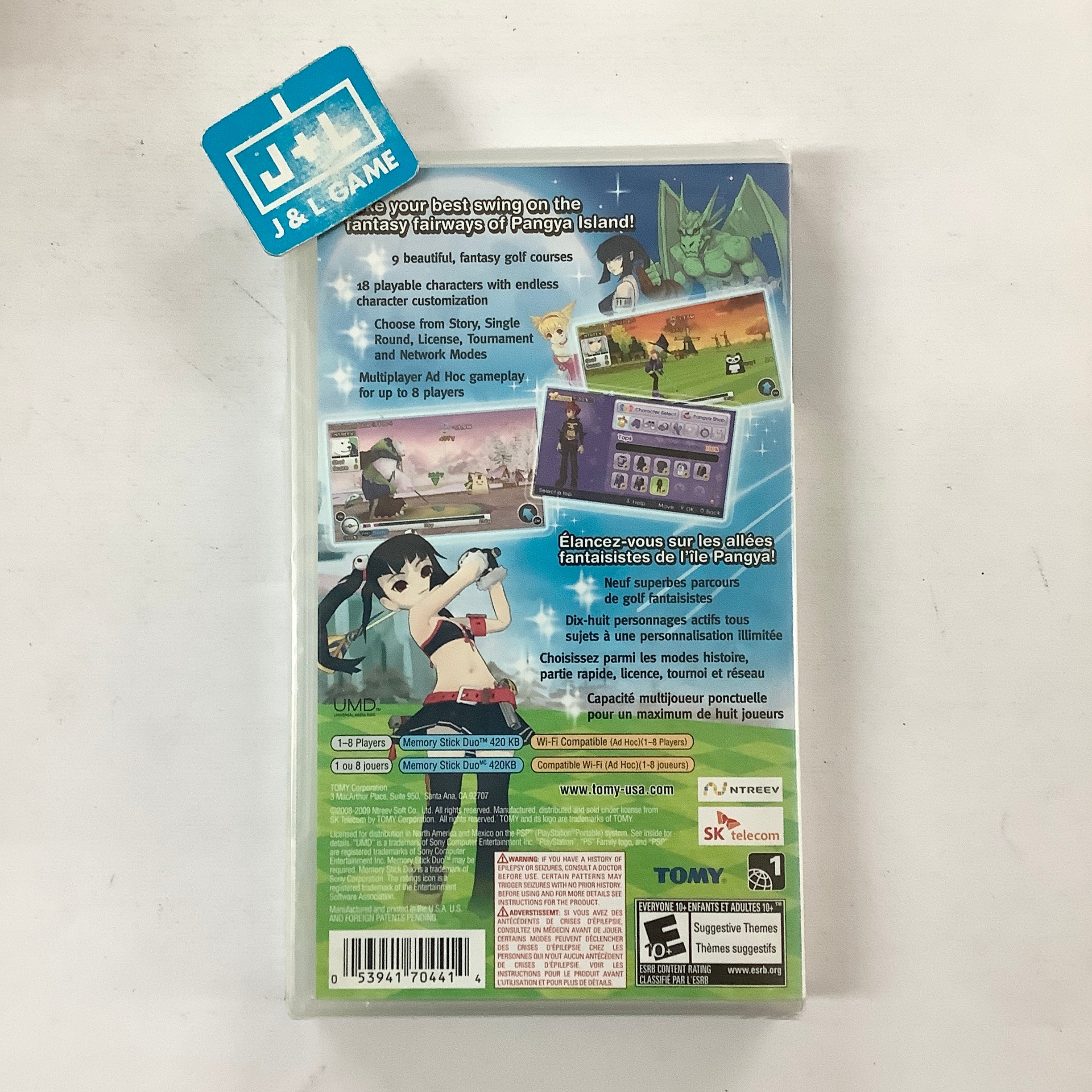 Pangya Fantasy Golf - Sony PSP Video Games Tomy Corporation   