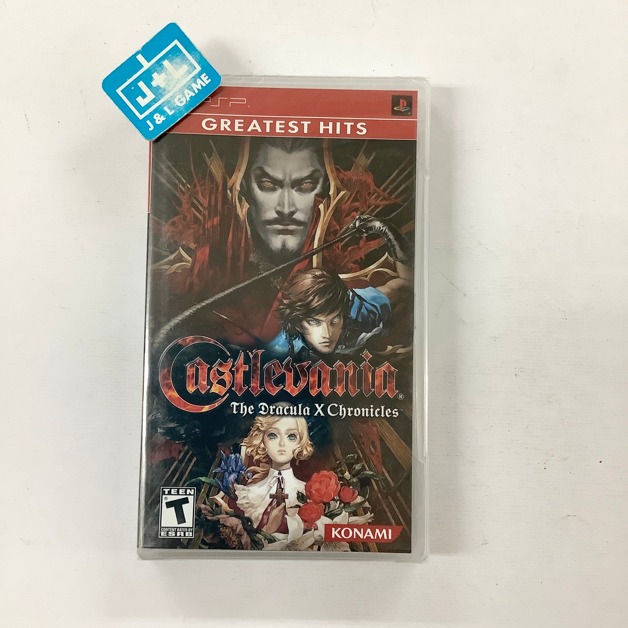 Castlevania: The Dracula X Chronicles (Greatest Hits) - SONY PSP Video Games Konami   