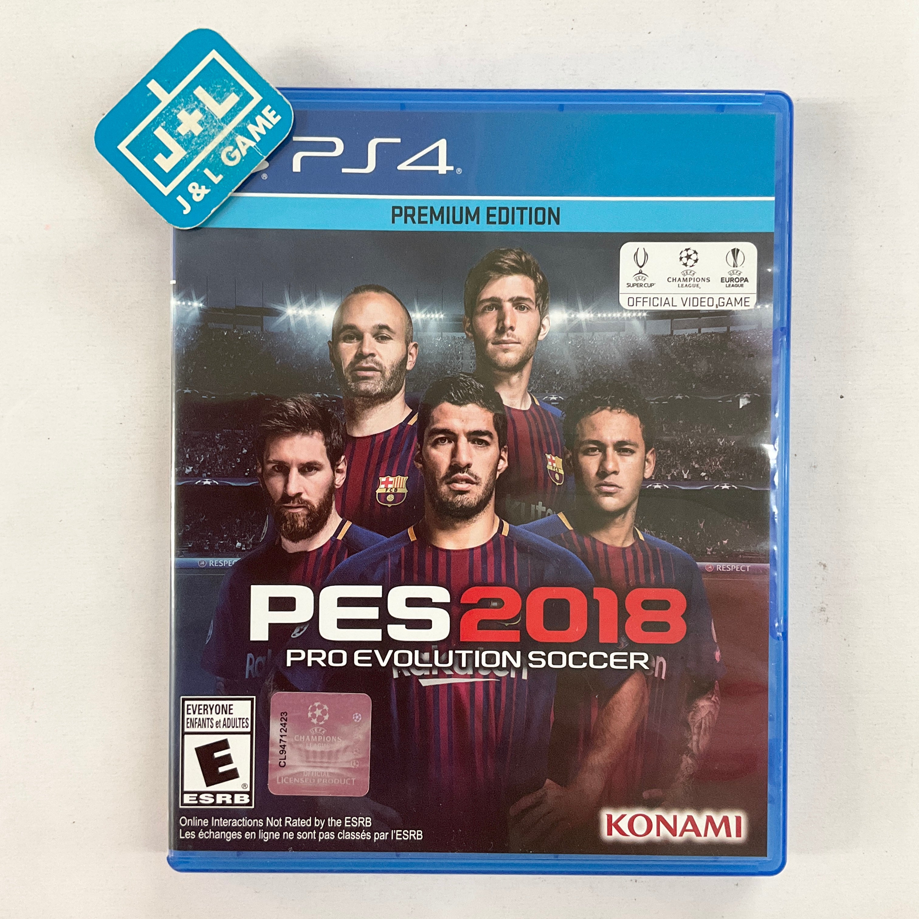 Pro Evolution Soccer 2018 - (PS4) PlayStation 4 [Pre-Owned] Video Games Konami   