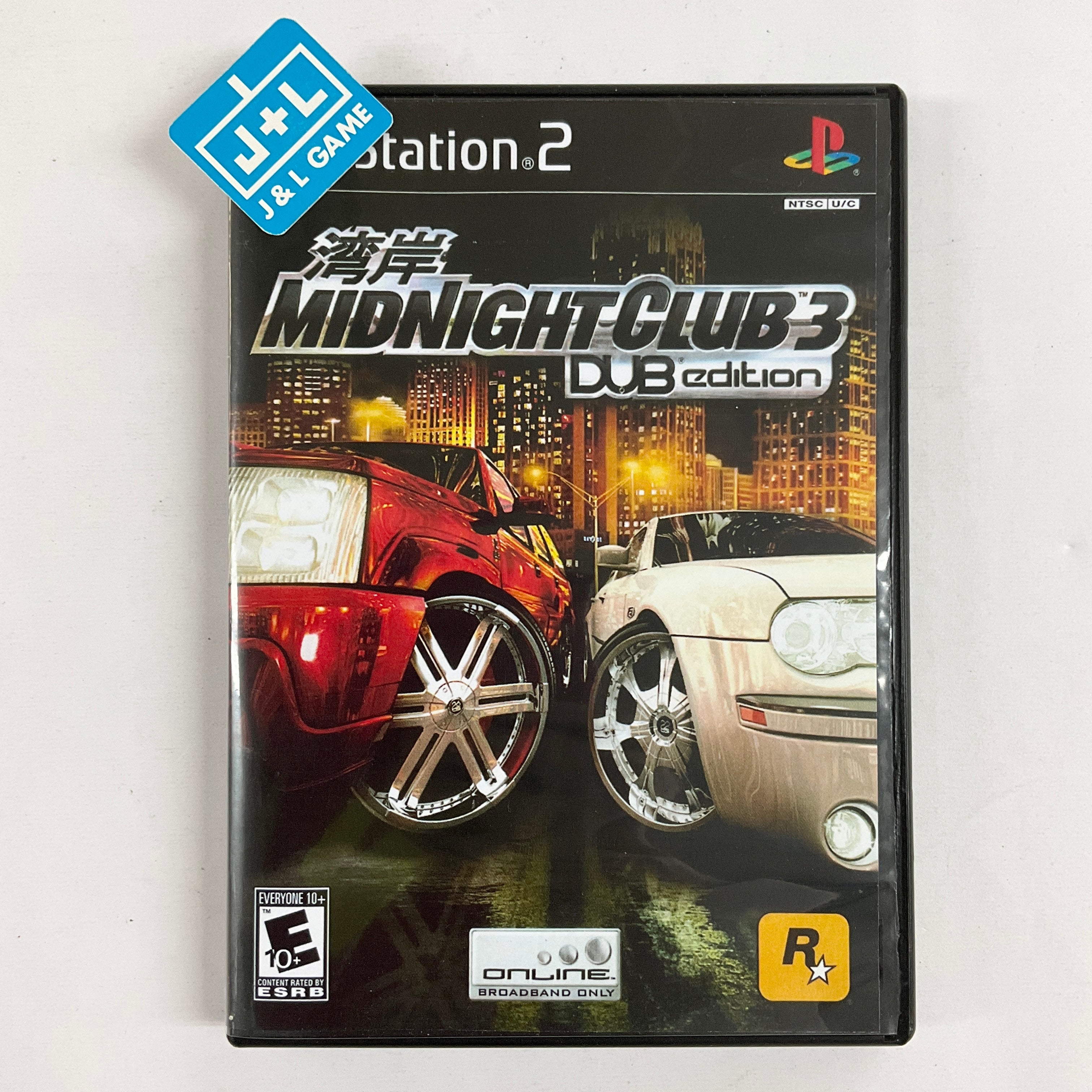 Midnight Club 3: DUB Edition - (PS2) PlayStation 2 [Pre-Owned] Video Games Rockstar Games   