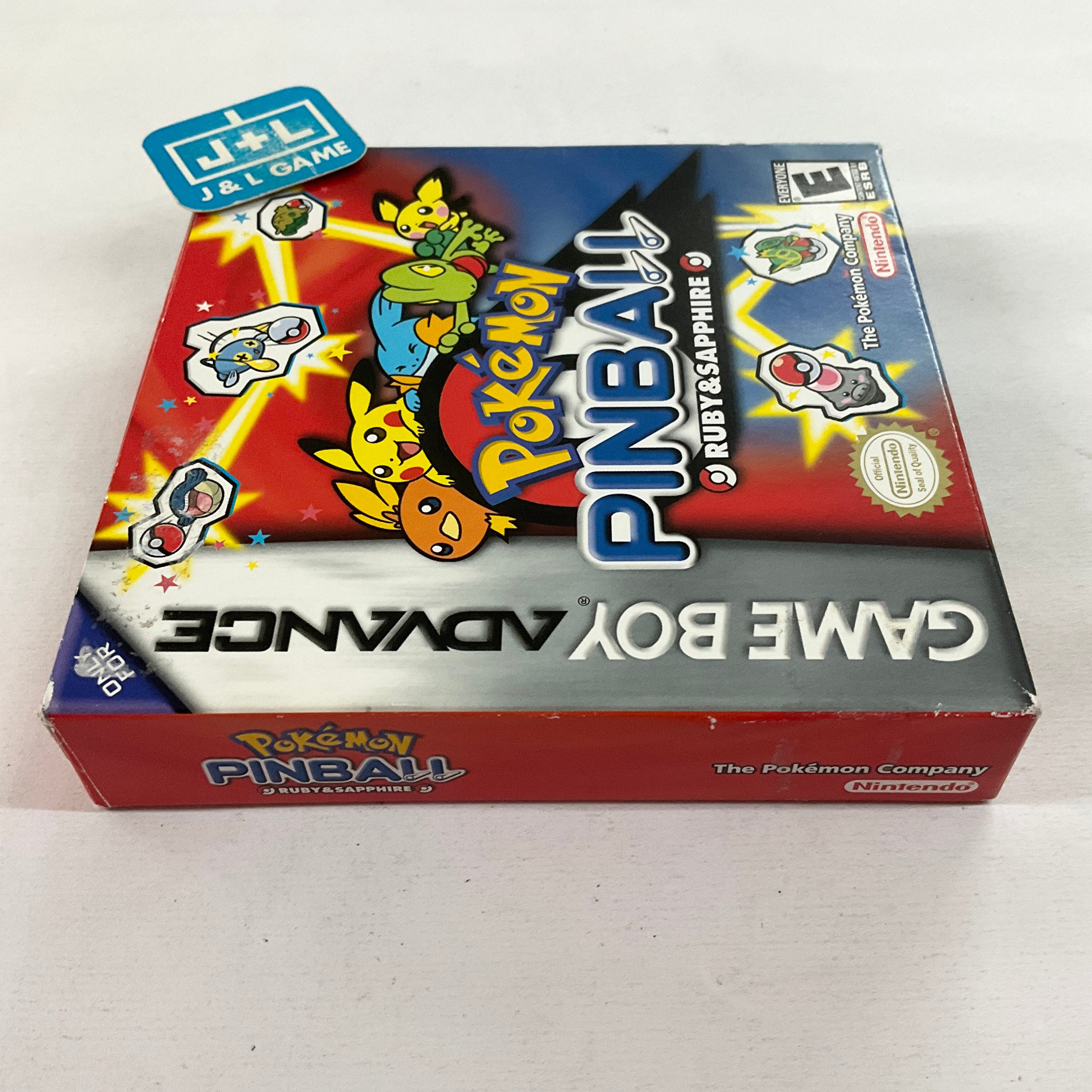 Pokemon Pinball: Ruby & Sapphire - (GBA) Game Boy Advance [Pre-Owned] Video Games Nintendo   