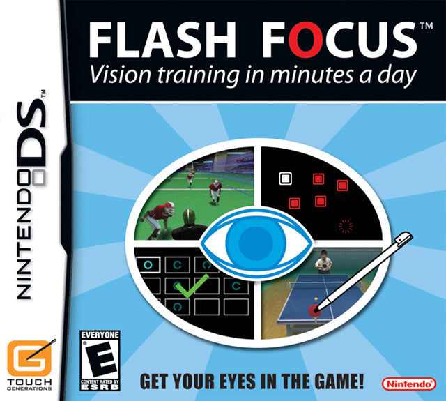 Flash Focus: Vision Training In Minutes a Day NDS - (NDS) Nintendo DS [Pre-Owned] Video Games Nintendo   