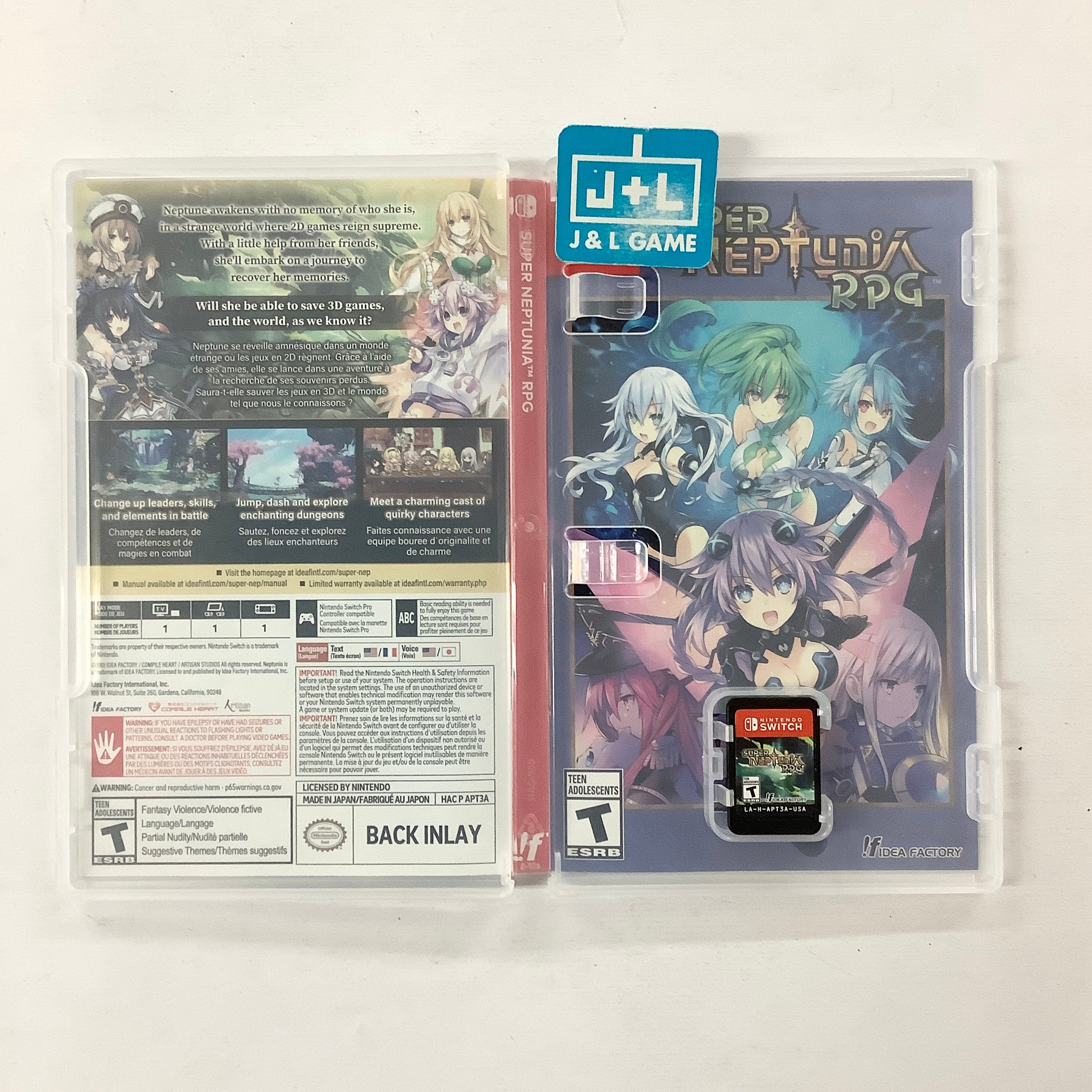 Super Neptunia RPG - (NSW) Nintendo Switch [Pre-Owned] Video Games Idea Factory   