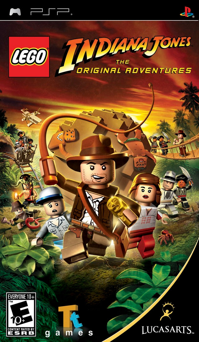 LEGO Indiana Jones: The Original Adventures - Sony PSP [Pre-Owned] Video Games LucasArts   