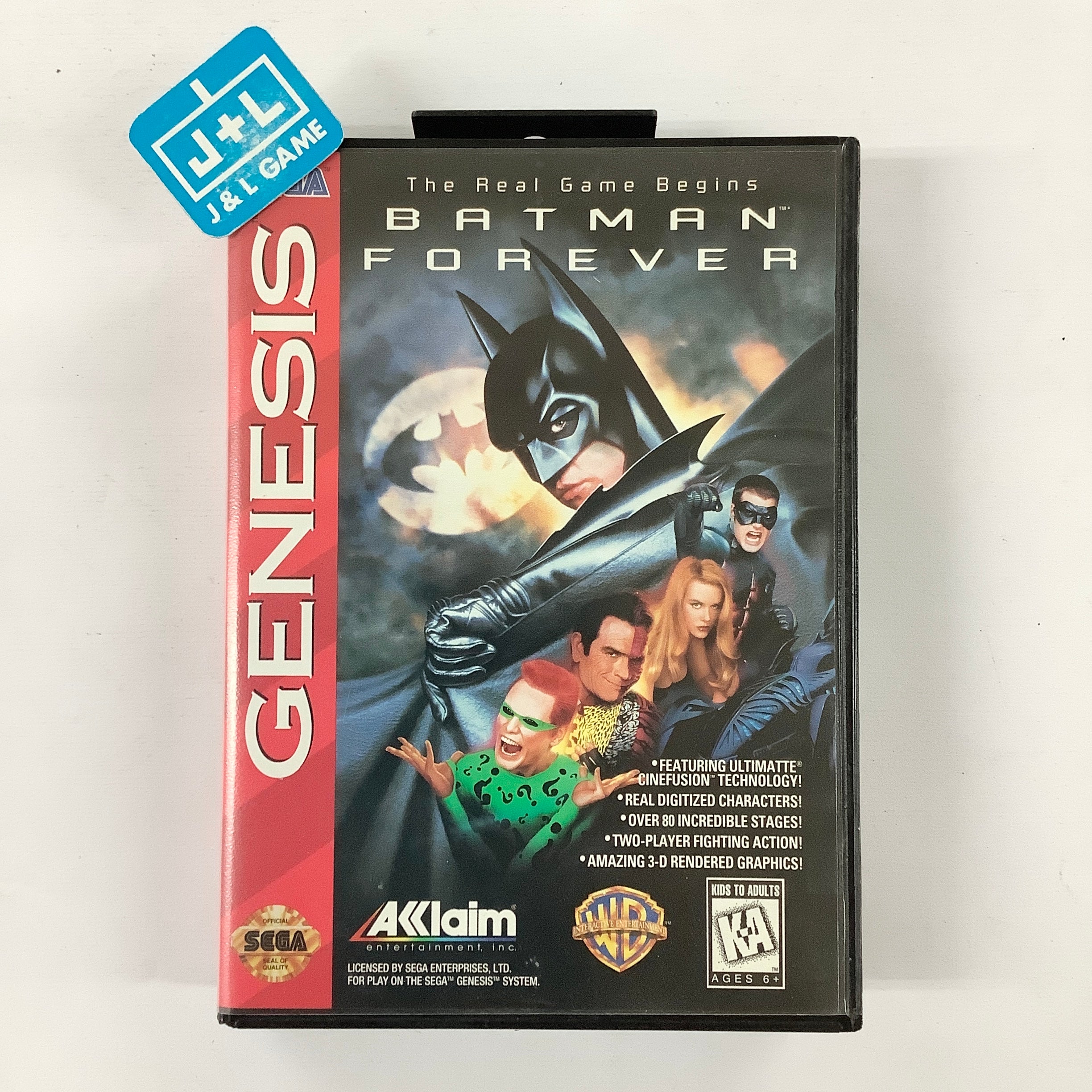 Batman Forever - (SG) SEGA Genesis [Pre-Owned] Video Games Acclaim   