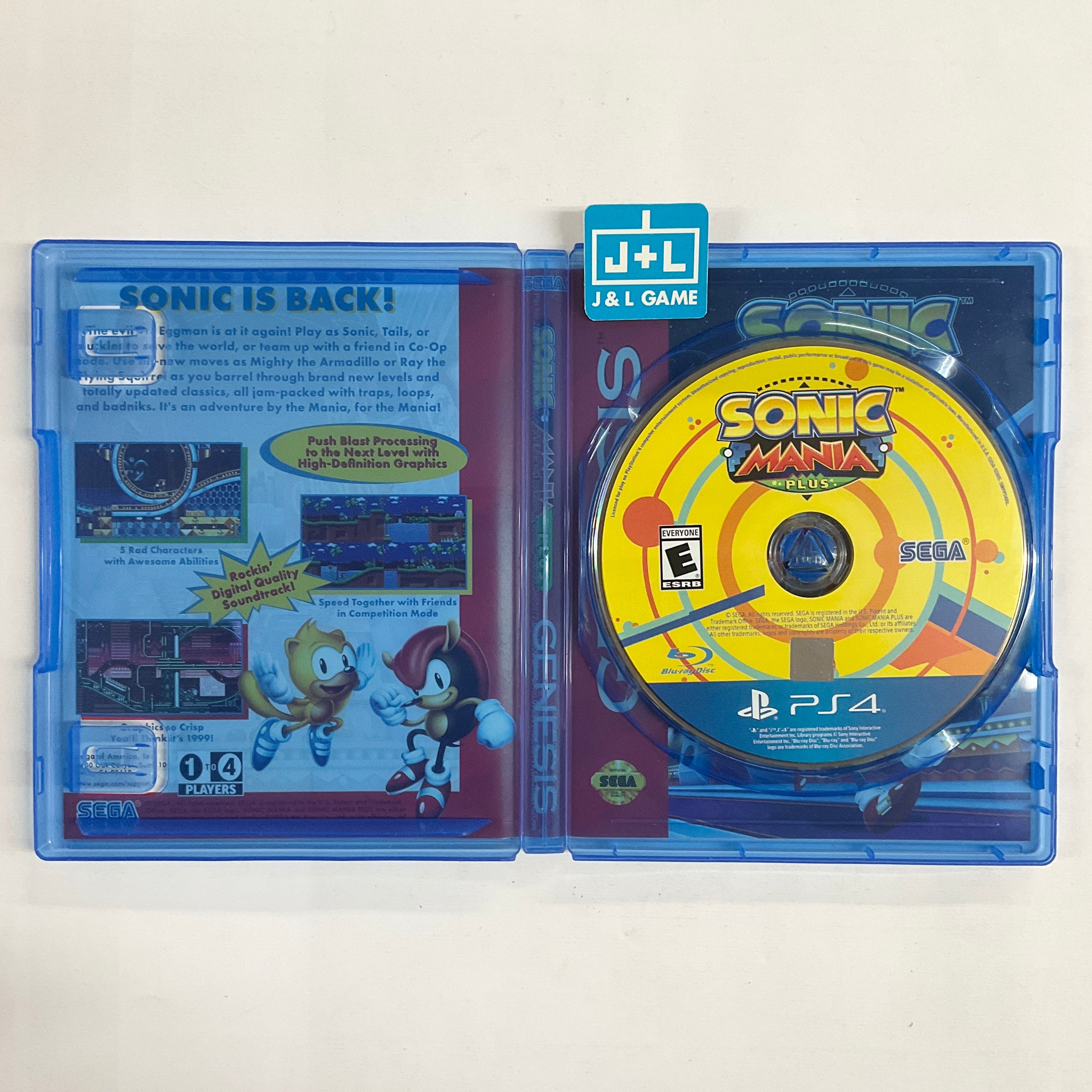 Sonic Mania Plus - (PS4) PlayStation 4 [Pre-Owned] Video Games SEGA   