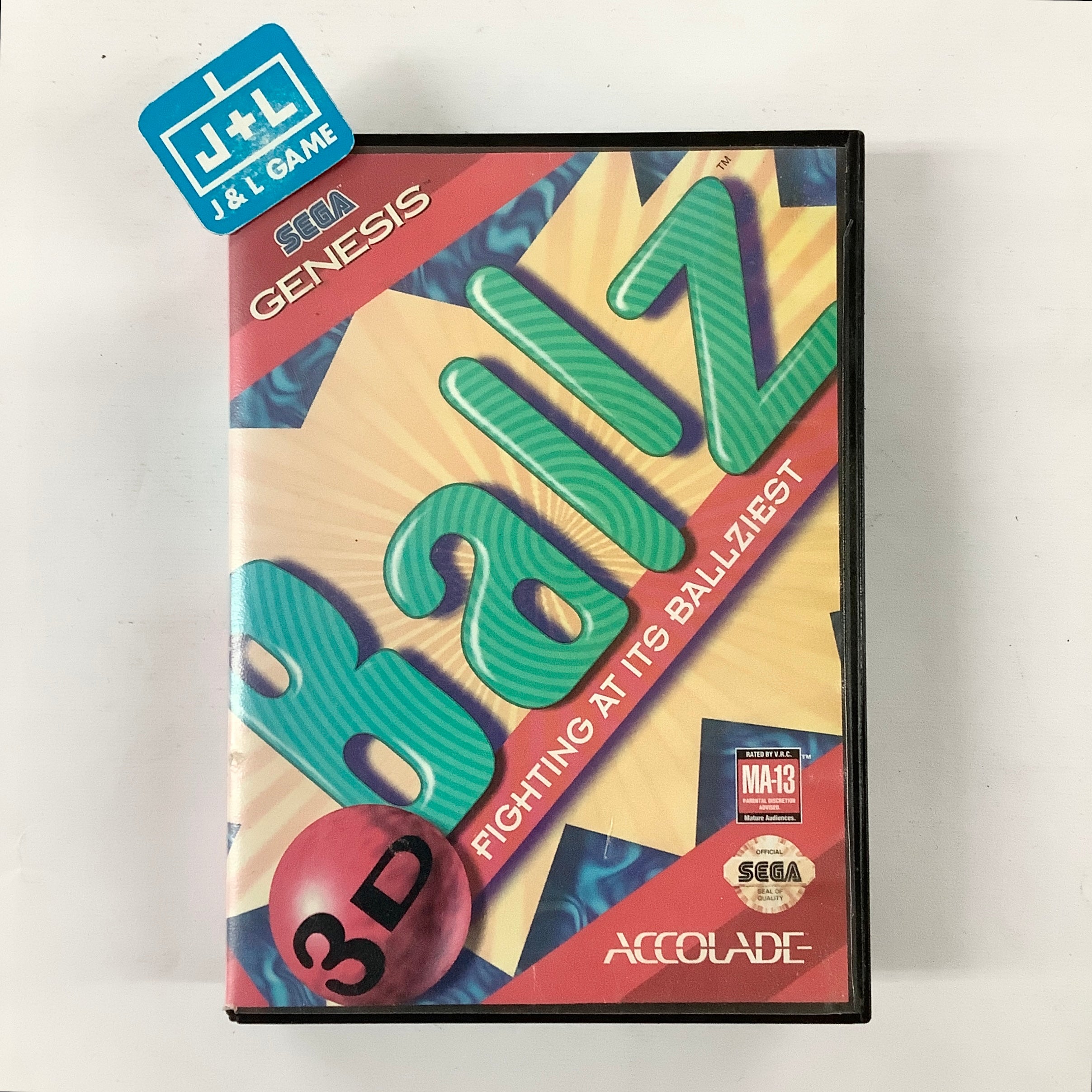 Ballz 3D - (SG) SEGA Genesis [Pre-Owned] Video Games Accolade   