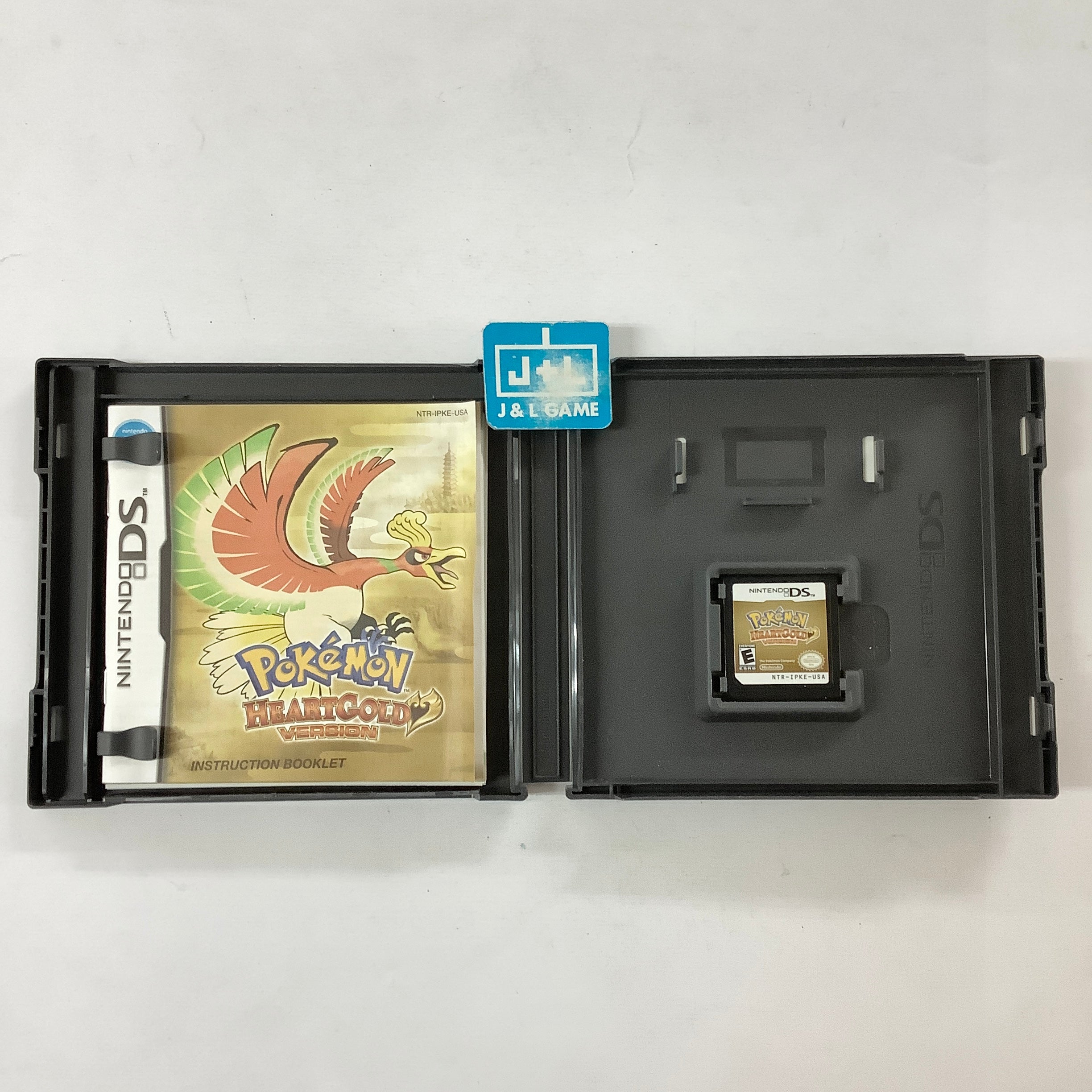 Pokemon HeartGold Version (w/ Pokewalker) - (NDS) Nintendo DS [Pre-Owned] Video Games Nintendo   