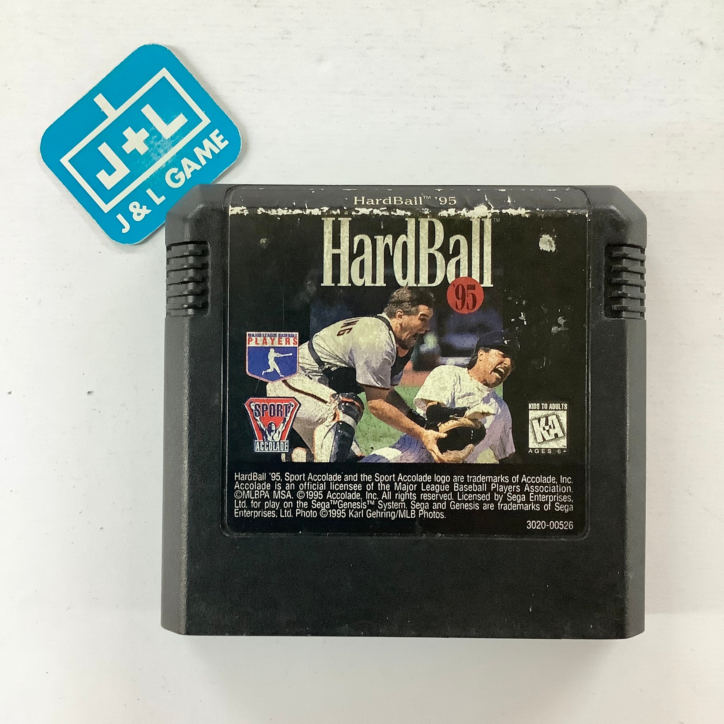 Hardball '95 - (SG) SEGA Genesis [Pre-Owned] Video Games Accolade   