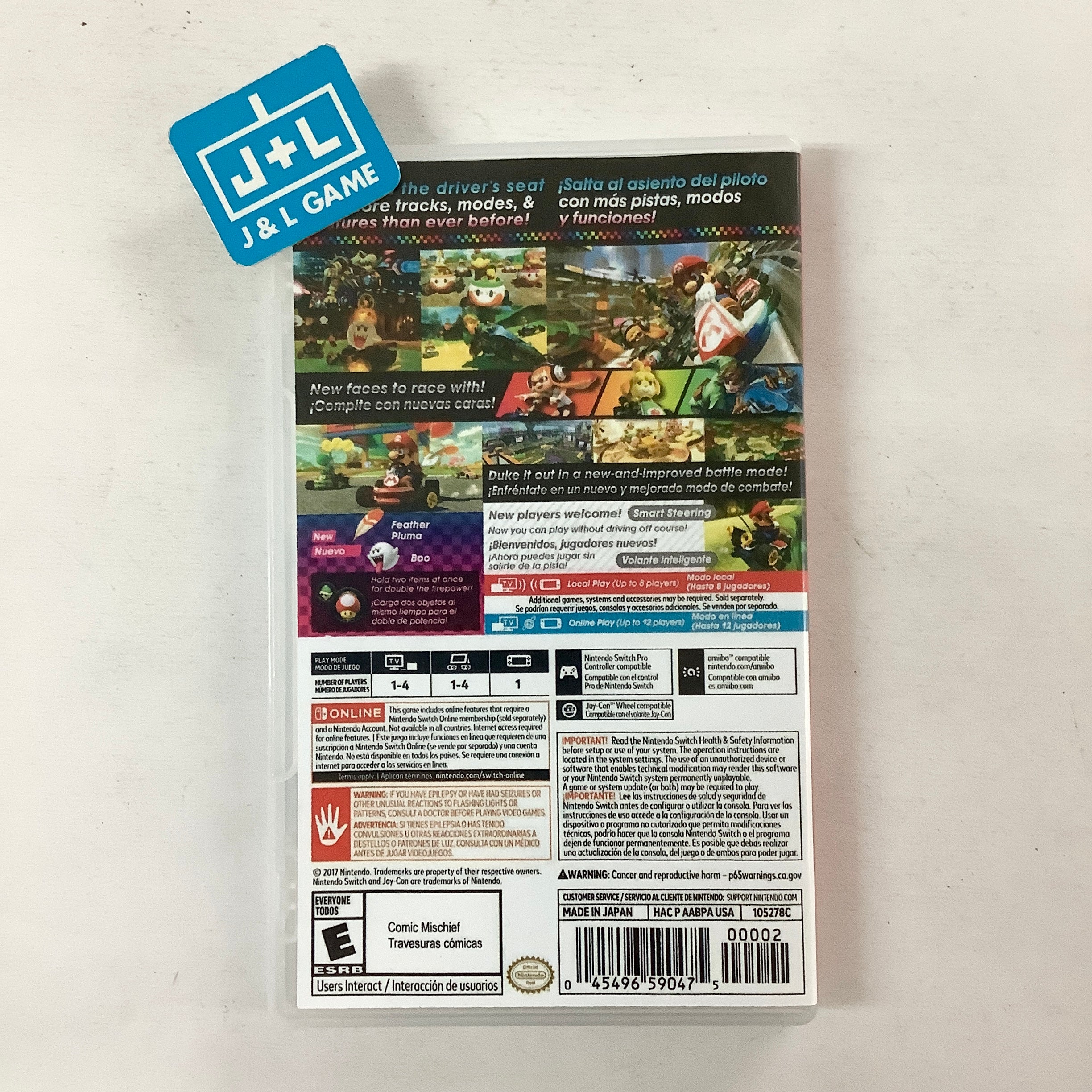 Mario Kart 8 Deluxe - (NSW) Nintendo Switch [Pre-Owned] Video Games Nintendo   