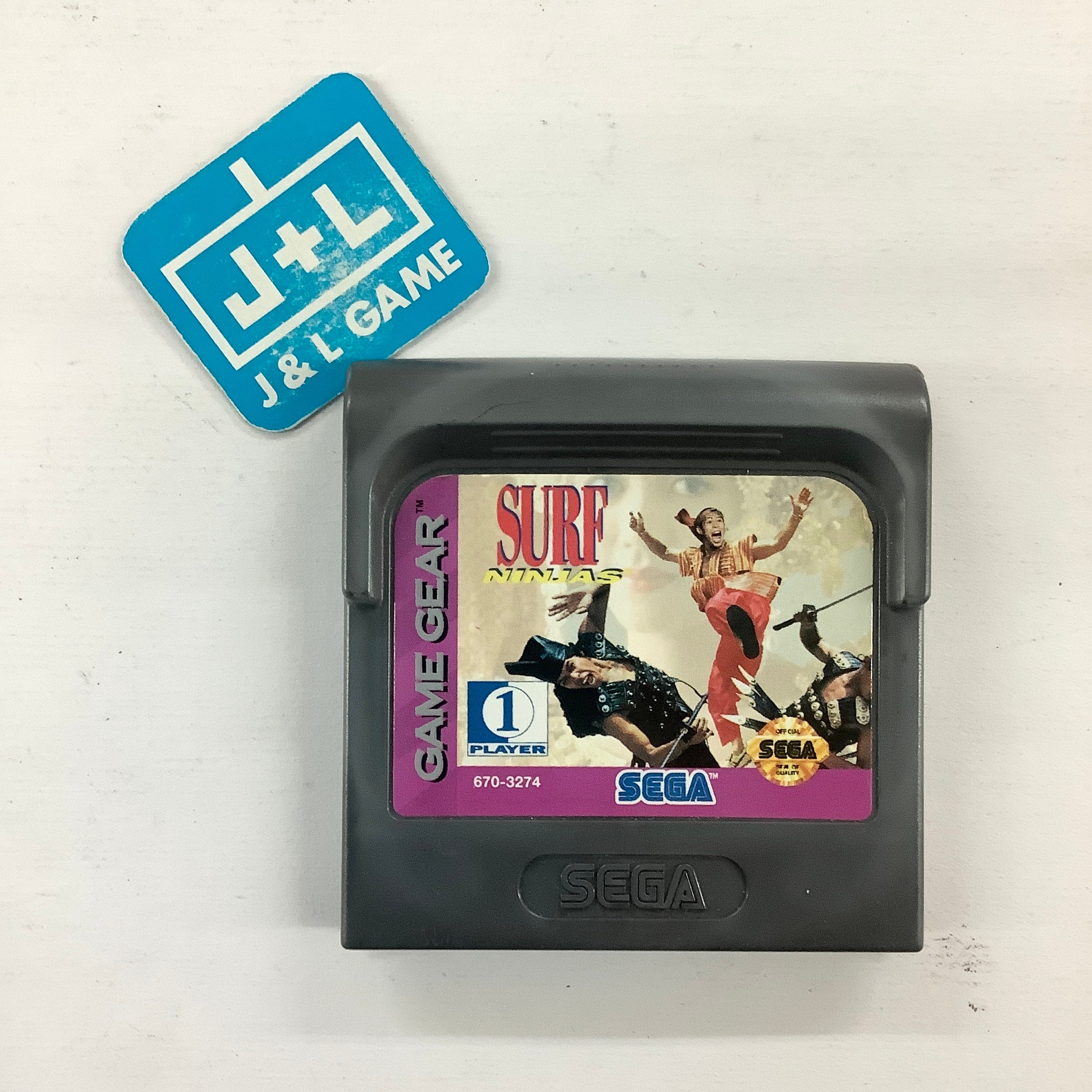 Surf Ninjas - (SGG) SEGA GameGear [Pre-Owned] Video Games Sega   