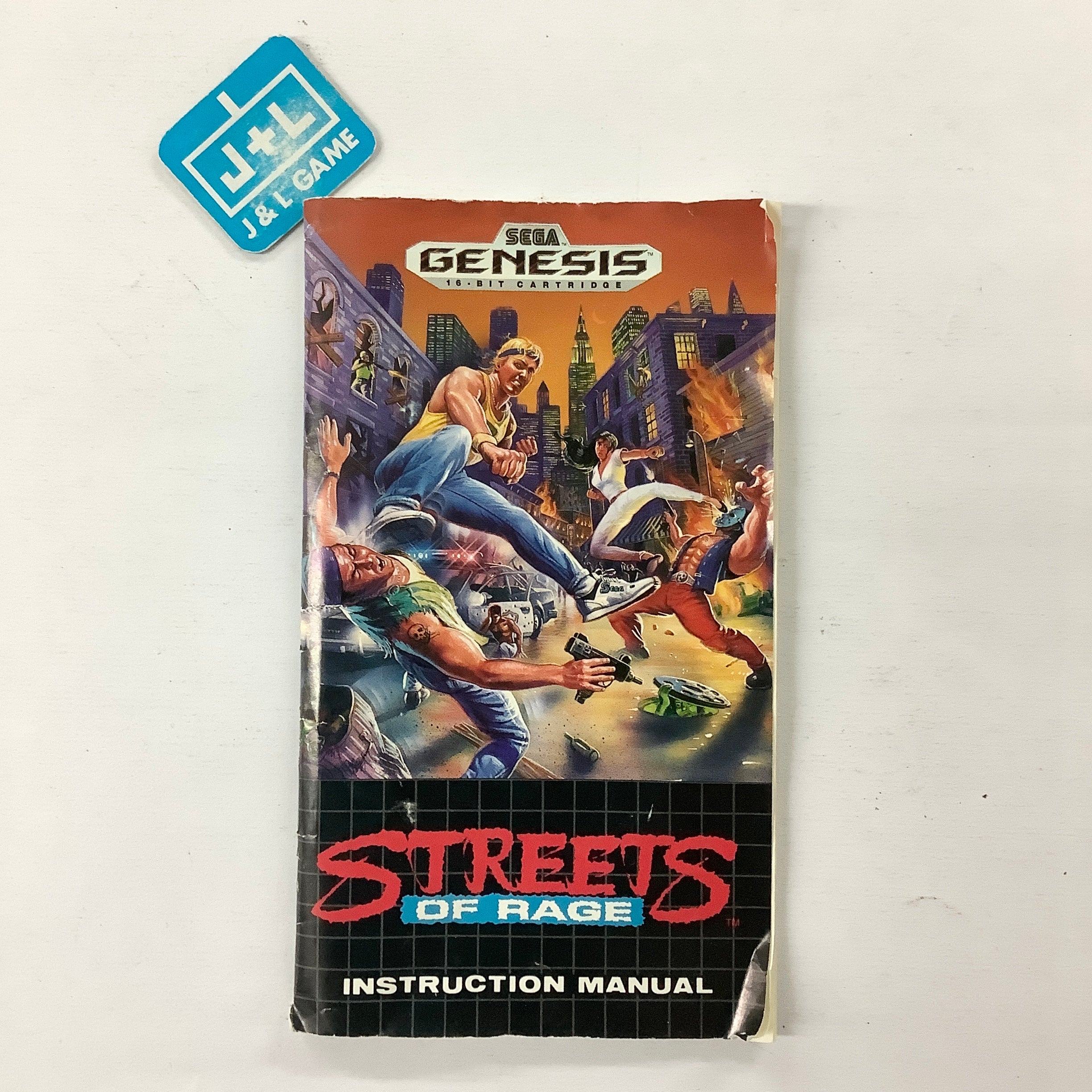 Streets of Rage - (SG) SEGA Genesis [Pre-Owned] Video Games Sega   