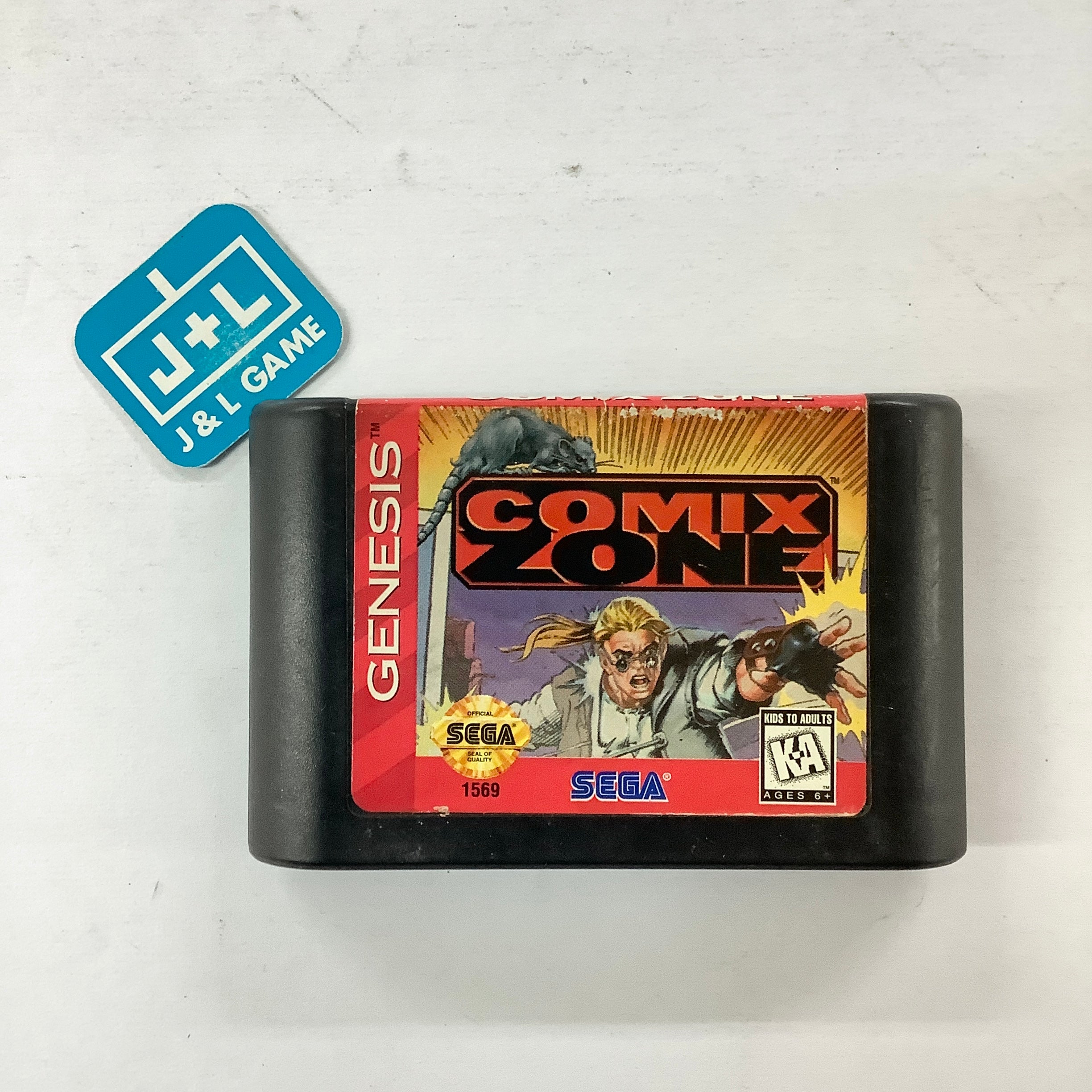 Comix Zone - (SG) SEGA Genesis [Pre-Owned] Video Games Sega   