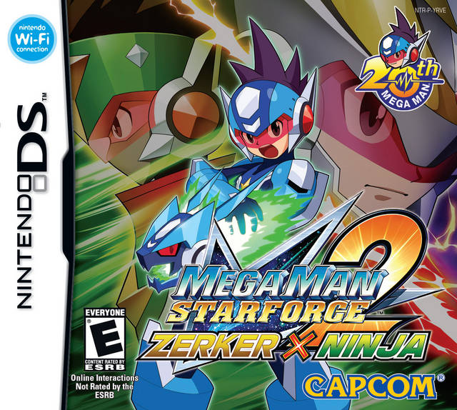 Mega Man Star Force 2: Zerker X Ninja - (NDS) Nintendo DS [Pre-Owned] Video Games Capcom   