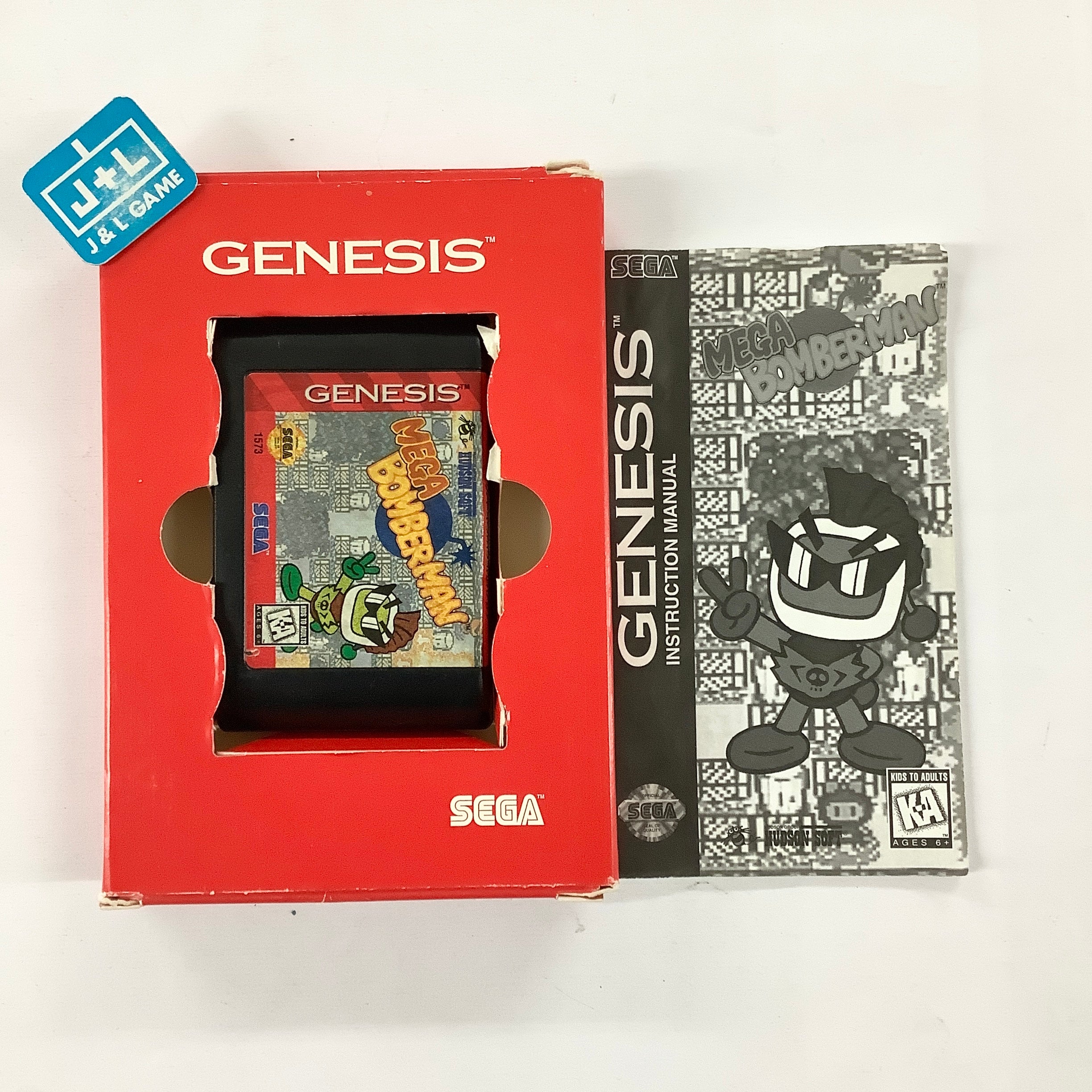 Mega Bomberman - (SG) SEGA Genesis [Pre-Owned] Video Games Sega   