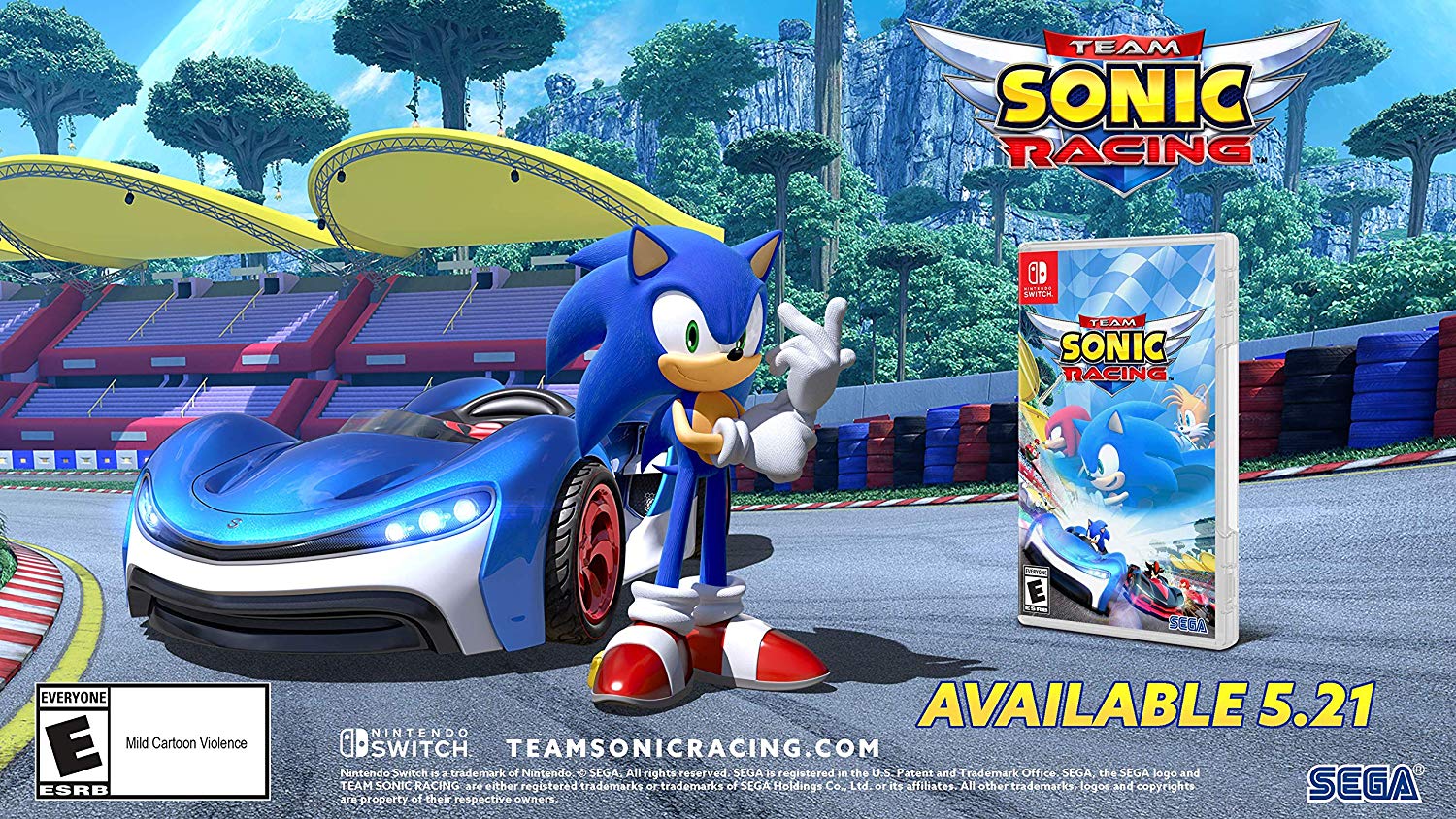 Team Sonic Racing - (NSW) Nintendo Switch [Pre-Owned] Video Games Sega   