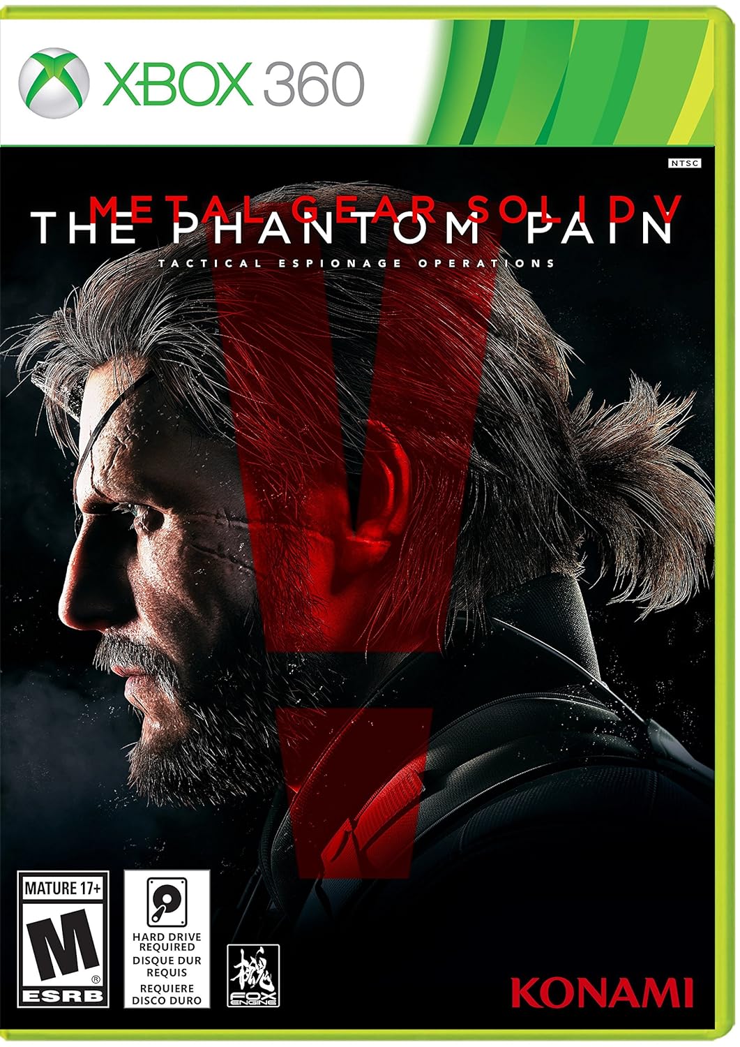 Metal Gear Solid V: The Phantom Pain - Xbox 360 [Pre-Owned] Video Games Konami   