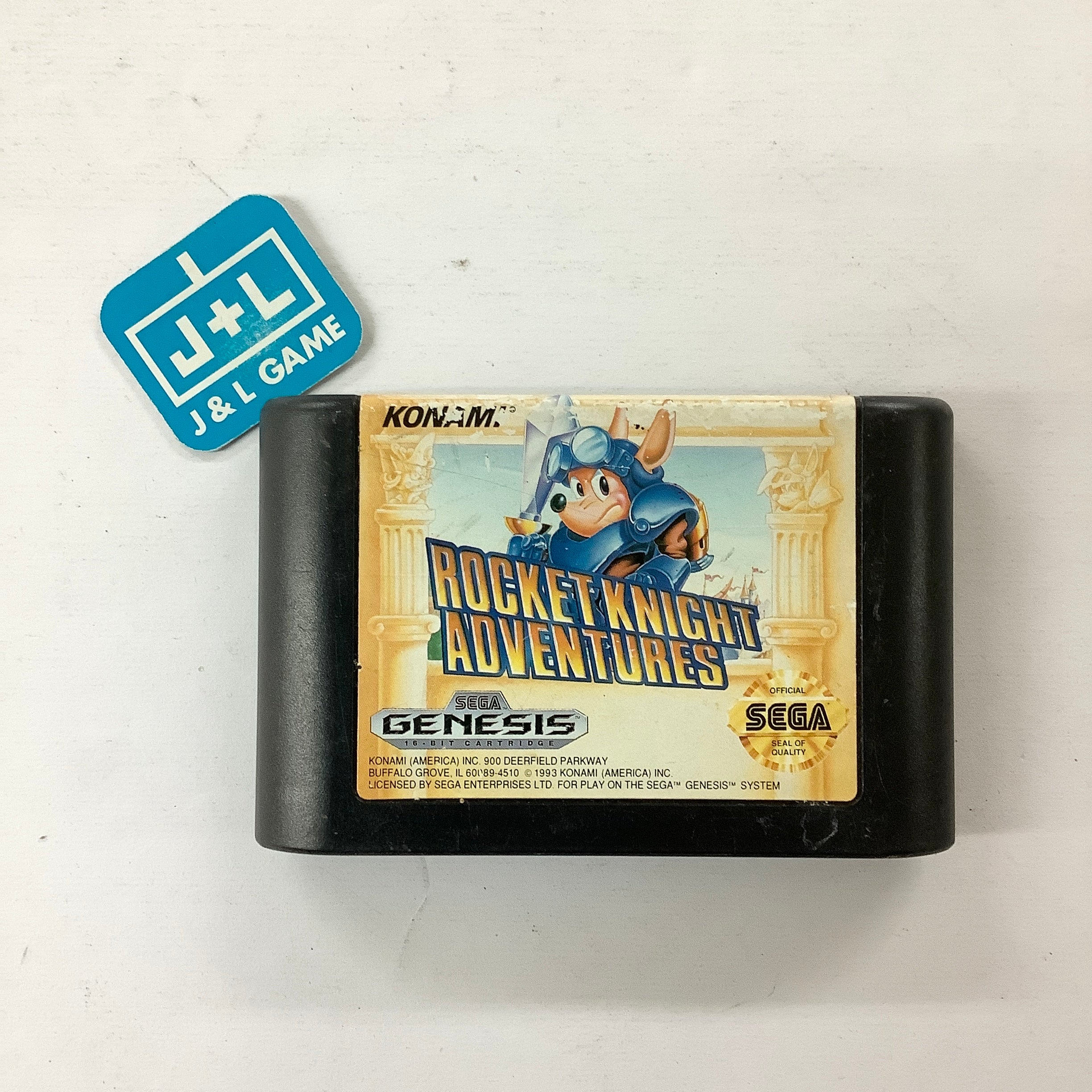 Rocket Knight Adventures - (SG) SEGA Genesis  [Pre-Owned] Video Games Konami   