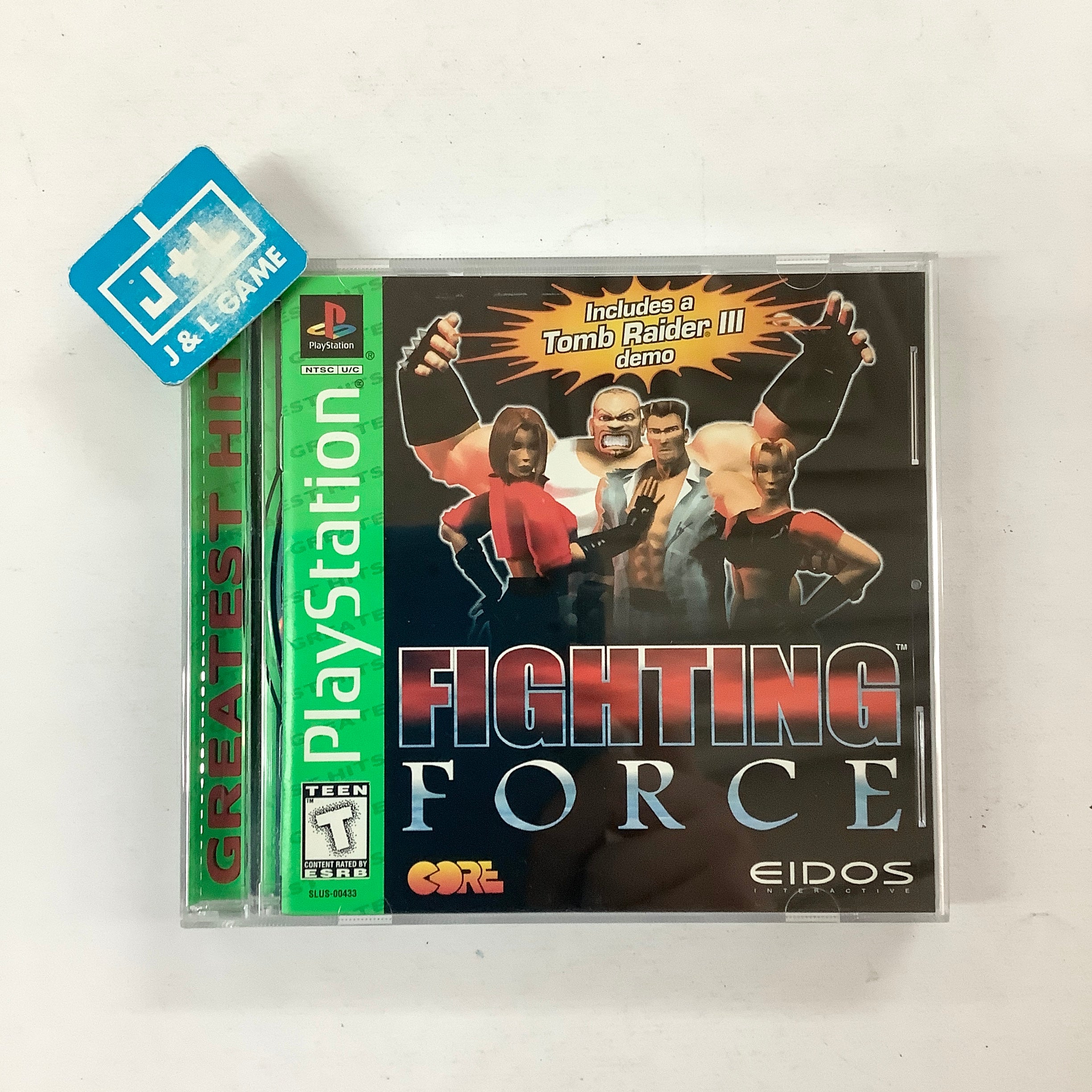 Fighting Force (Greatest Hits) - (PS1) Playstation 1 [Pre-Owned] Video Games Eidos Interactive   