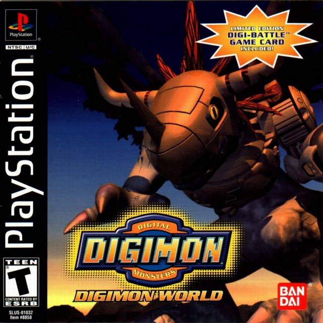 Digimon World - (PS1) PlayStation 1 [Pre-Owned] Video Games Bandai   