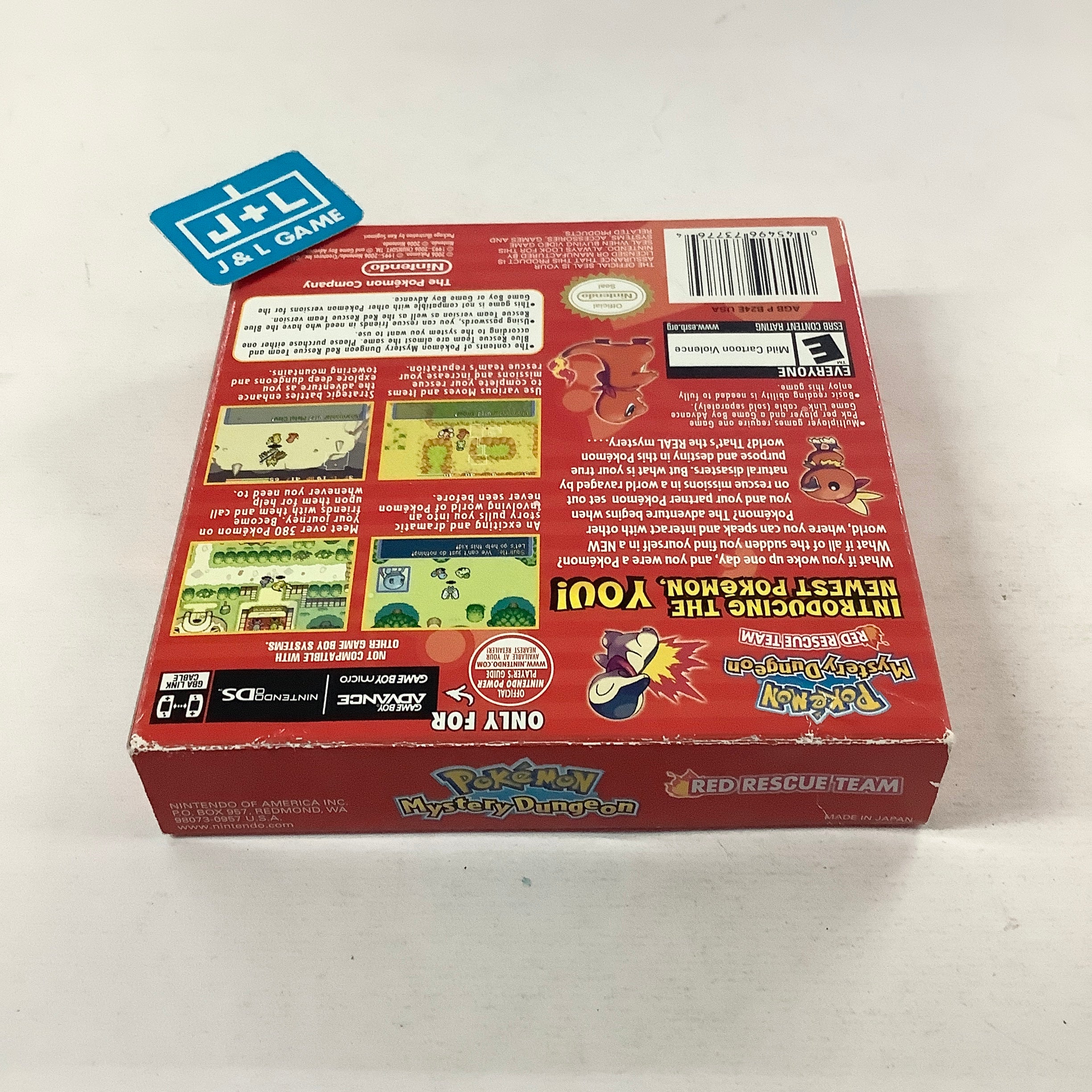 Pokemon Mystery Dungeon: Red Rescue Team - (GBA) Game Boy Advance [Pre-Owned] Video Games Nintendo   