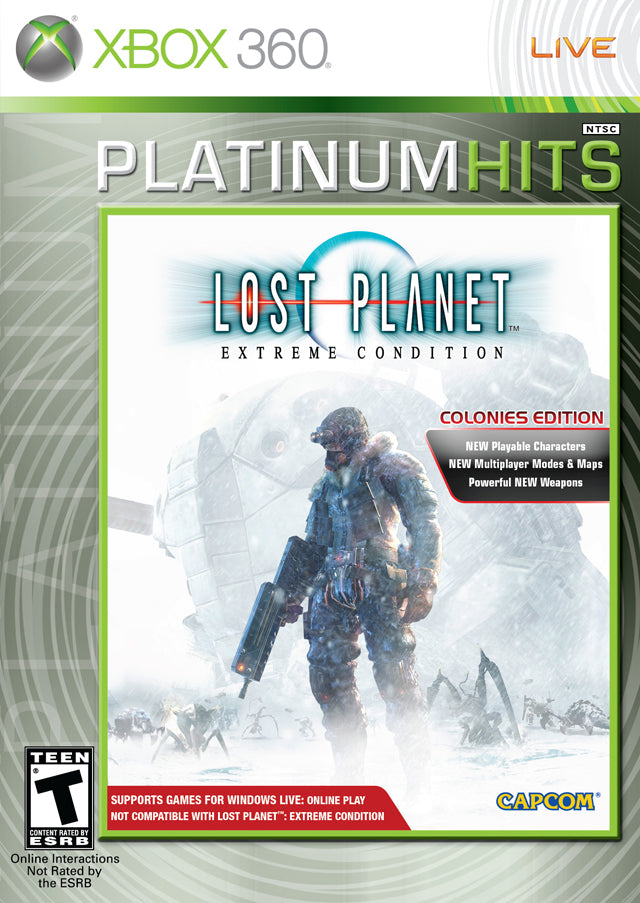 Lost Planet: Extreme Condition Colonies Edition (Platinum Hits) - Xbox 360 [Pre-Owned] Video Games Capcom   