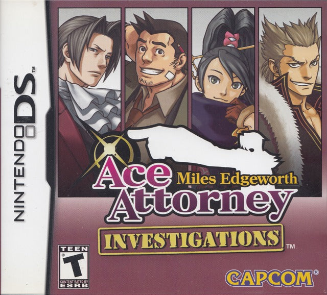 Ace Attorney Investigations: Miles Edgeworth - (NDS) Nintendo DS [Pre-Owned] Video Games Capcom   