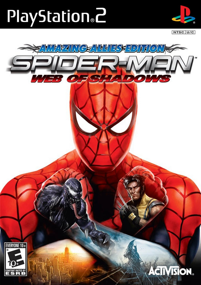 Spider-Man: Web of Shadows (Amazing Allies Edition) - PlayStation 2 [Pre-Owned] Video Games Activision   