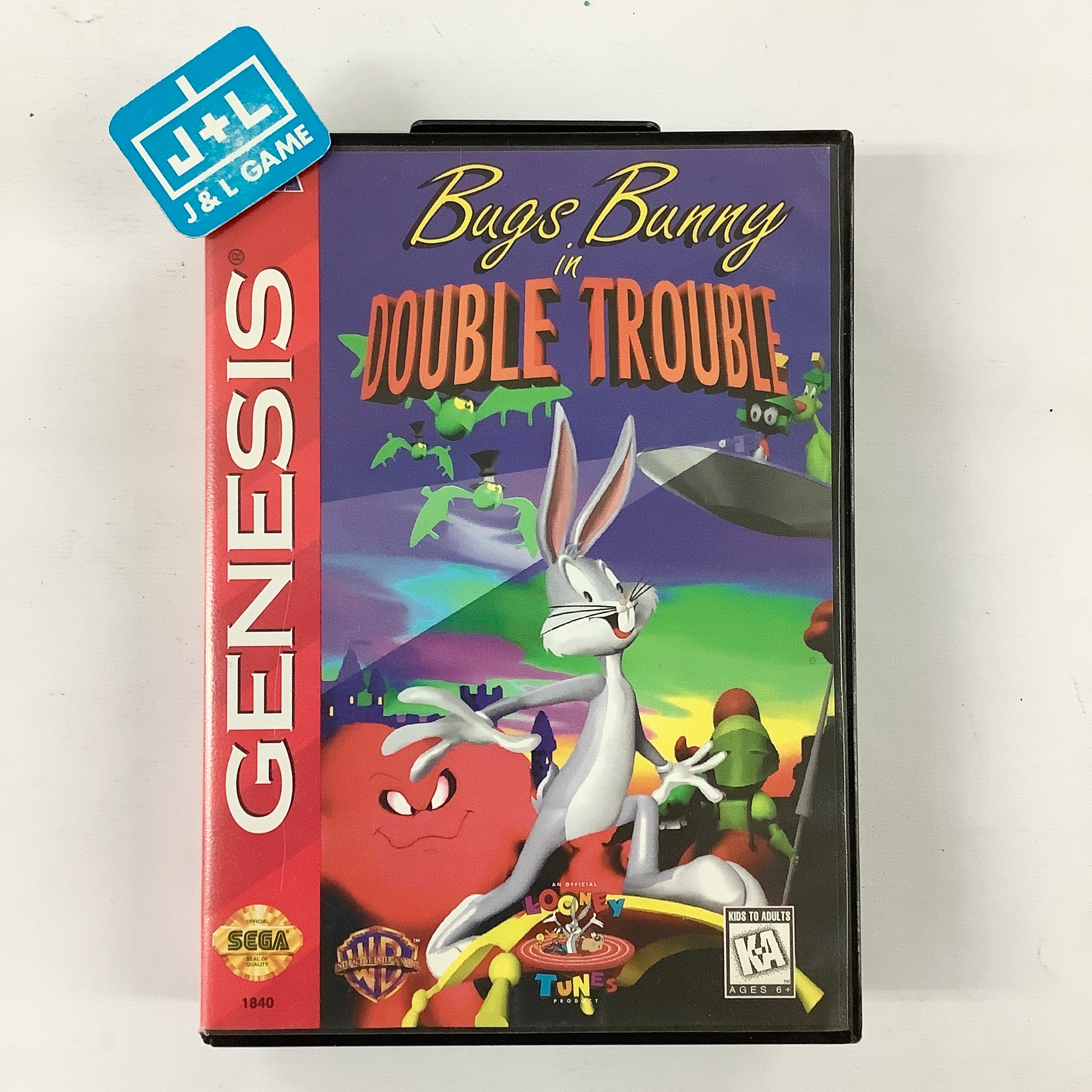 Bugs Bunny in Double Trouble - (SG) SEGA Genesis [Pre-Owned] Video Games Sega   