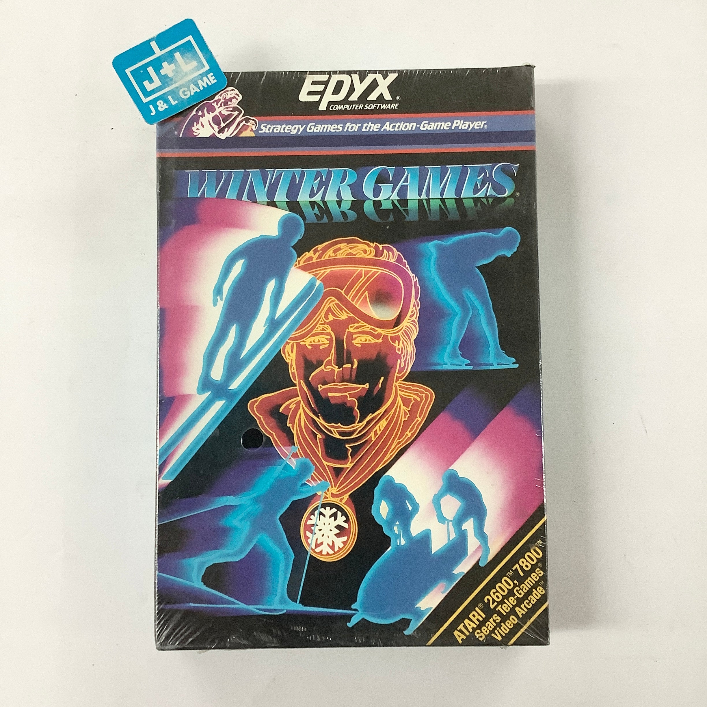 Winter Games - Atari 7800 Video Games Epyx   