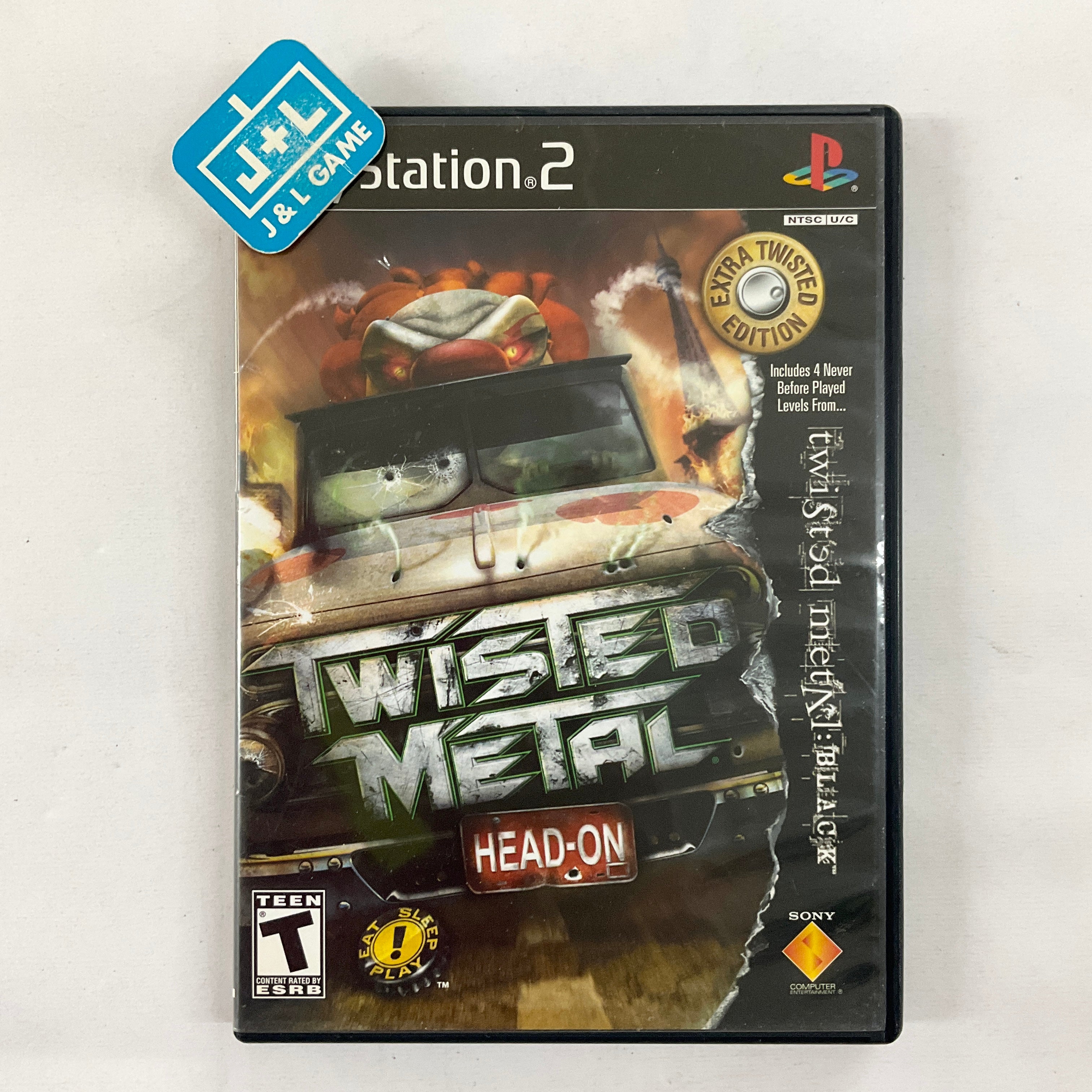 Twisted Metal: Head-On - Extra Twisted Edition - (PS2) PlayStation 2 [Pre-Owned] Video Games SCEA   