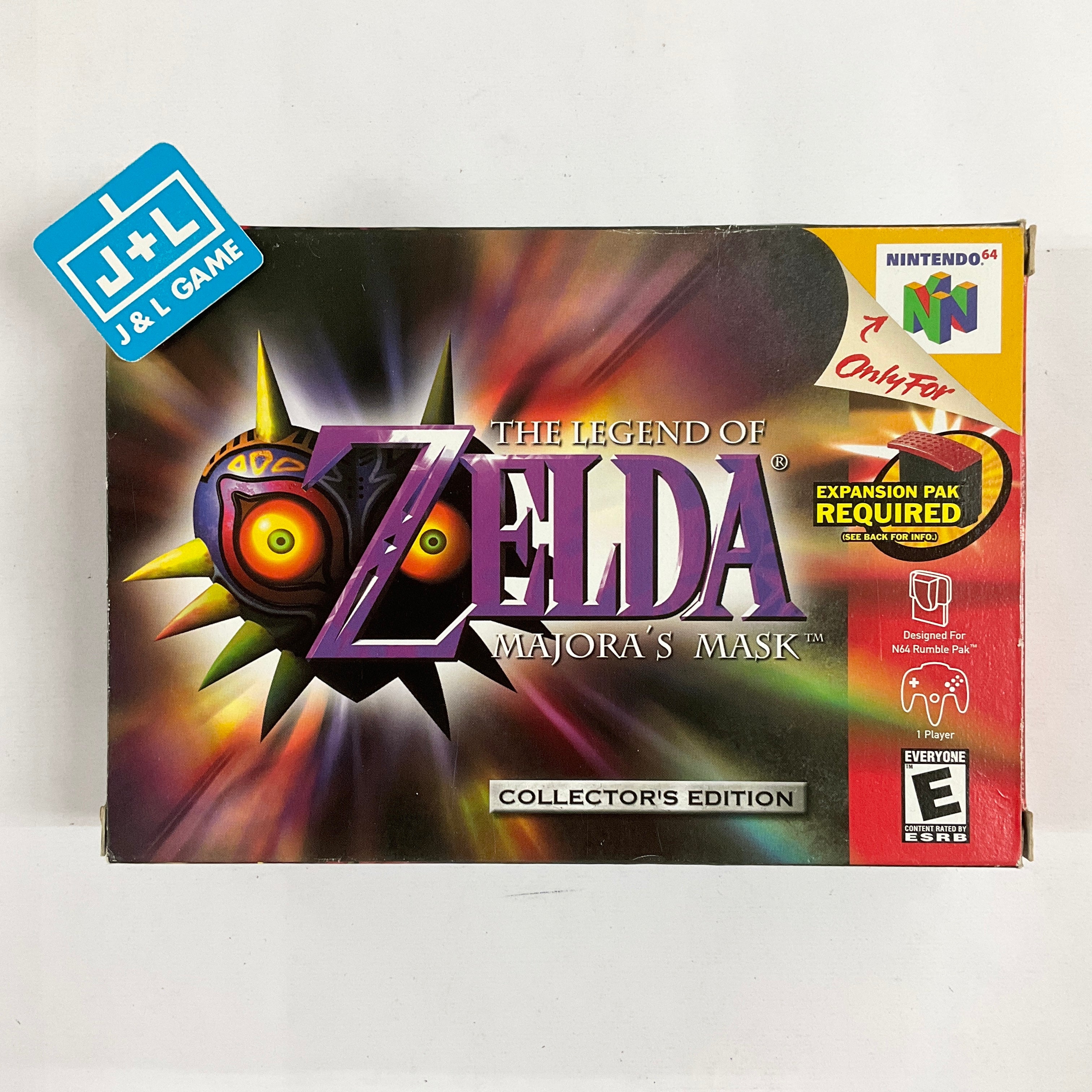 The Legend of Zelda: Majora's Mask Collector's Edition (Hologram 3D Label) - (N64) Nintendo 64 [Pre-Owned] Video Games Nintendo   