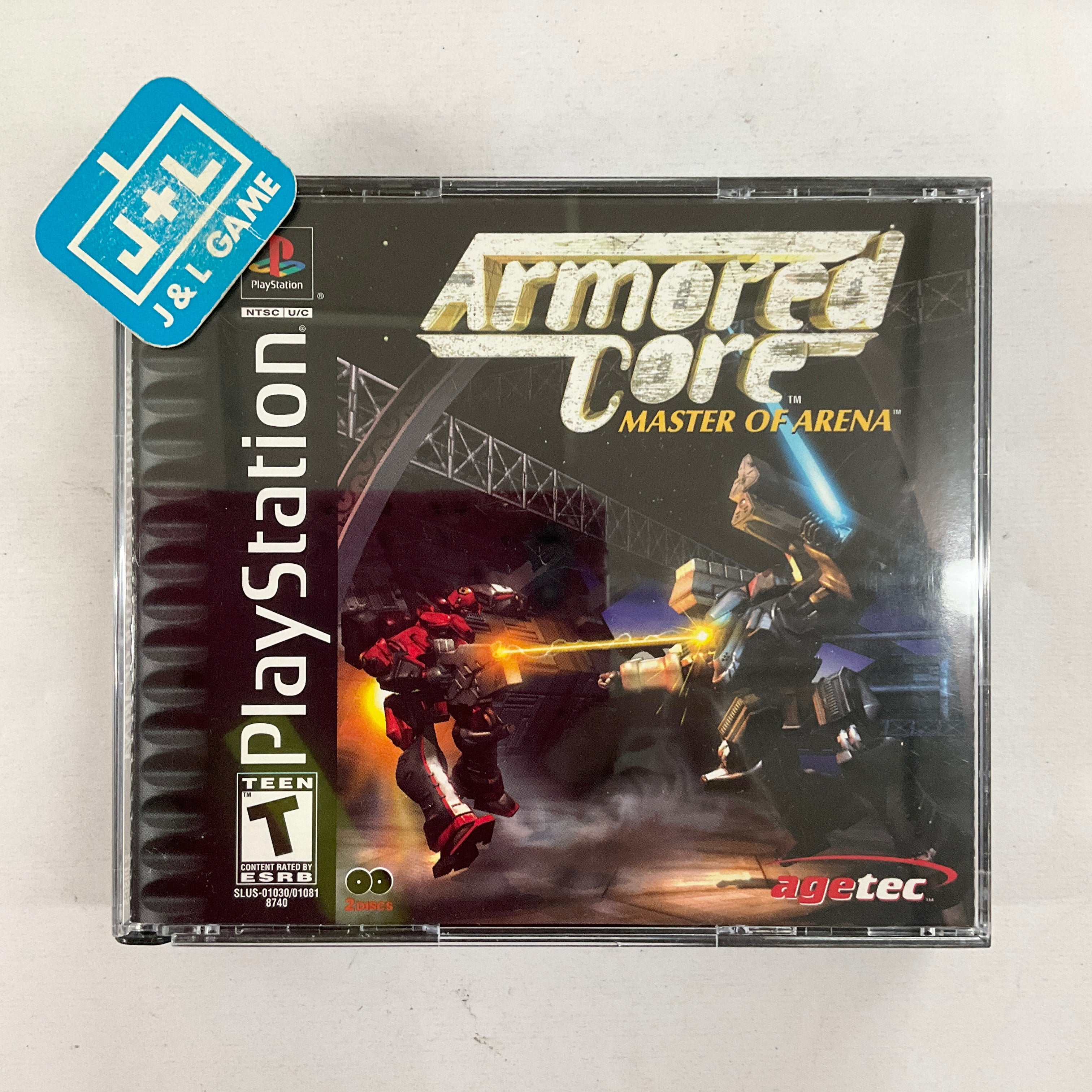 Armored Core: Master of Arena - (PS1) Playstation 1 [Pre-Owned] Video Games Agetec   