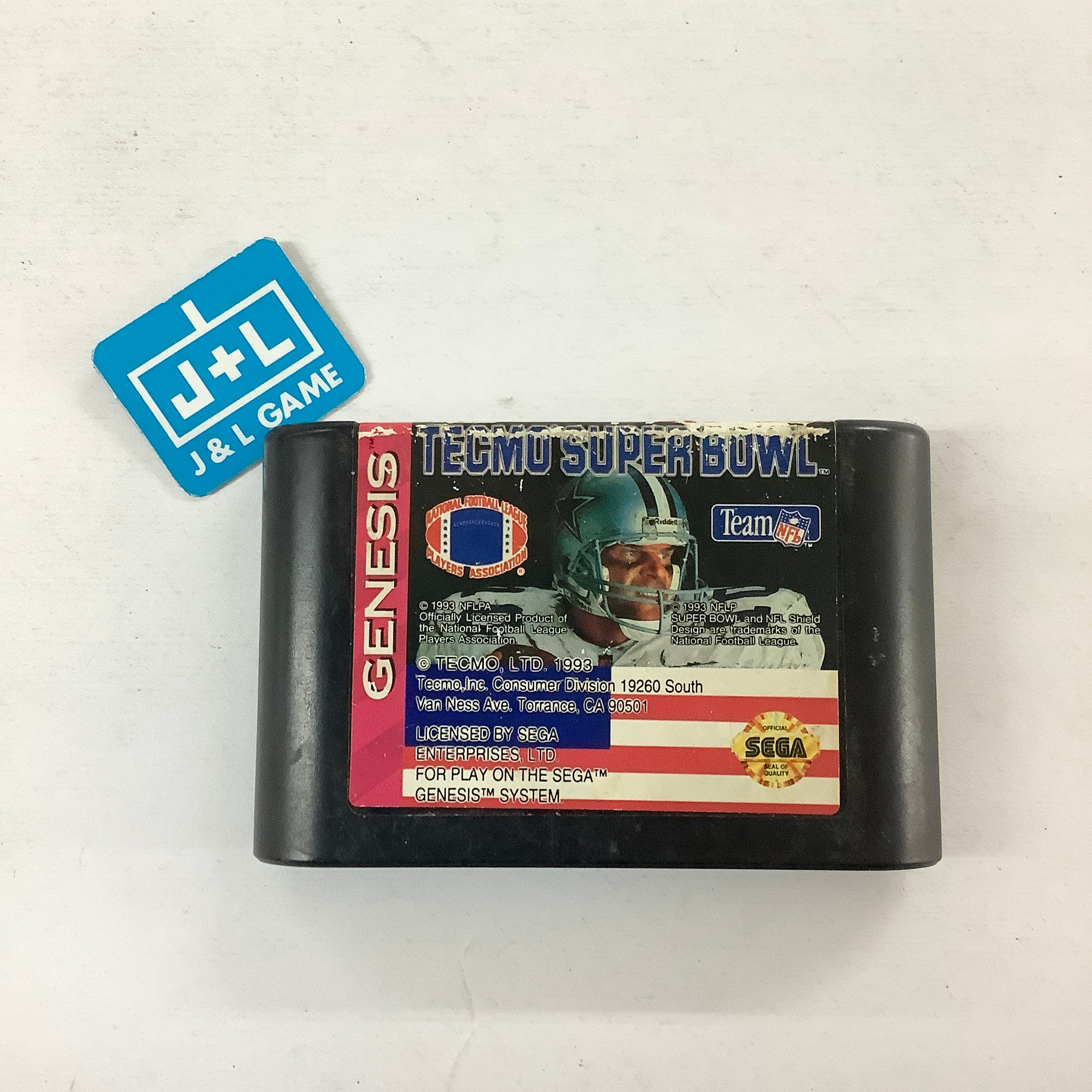 Tecmo Super Bowl - (SG) SEGA Genesis [Pre-Owned] Video Games Tecmo   