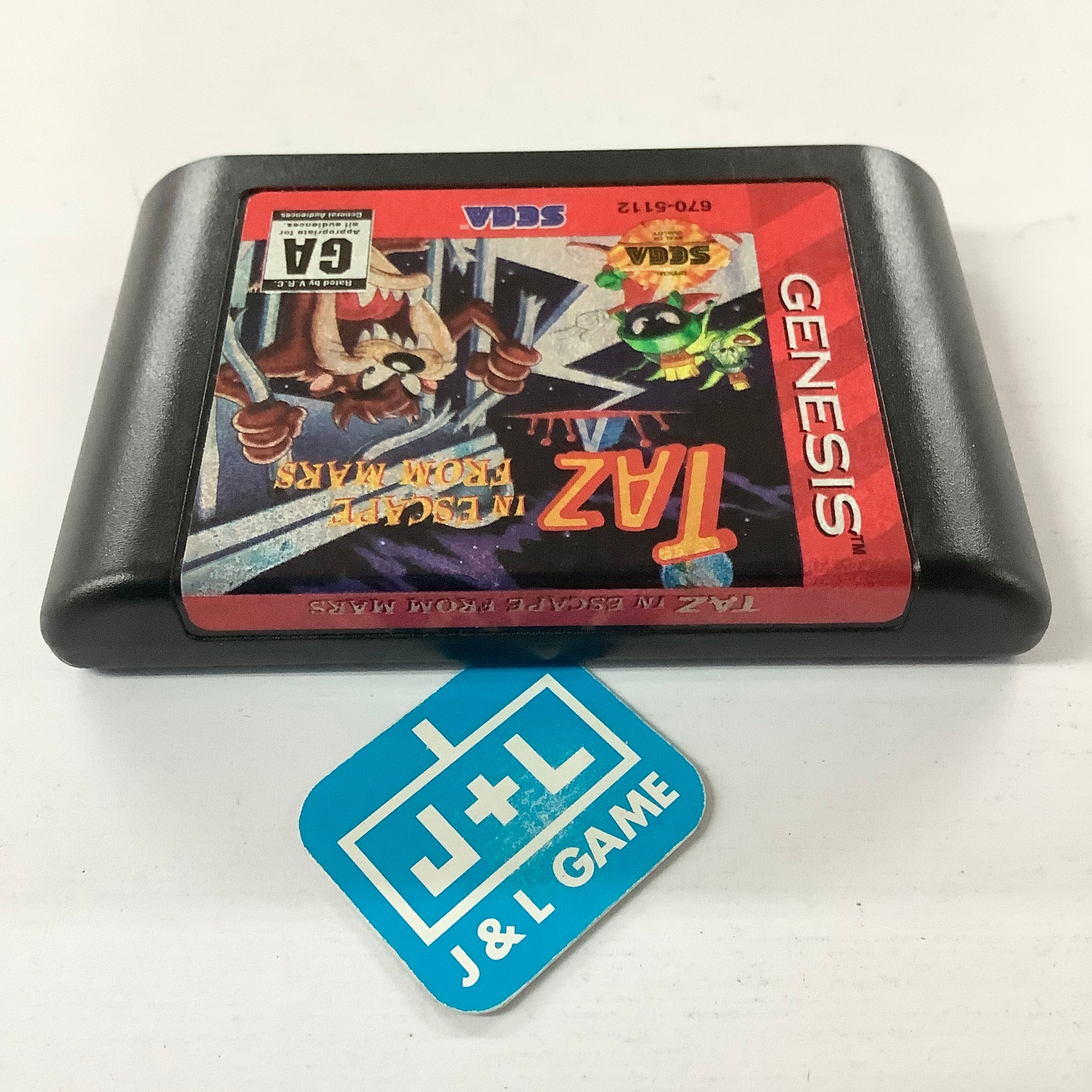 Taz in Escape From Mars - (SG) SEGA Genesis [Pre-Owned] Video Games Sega   