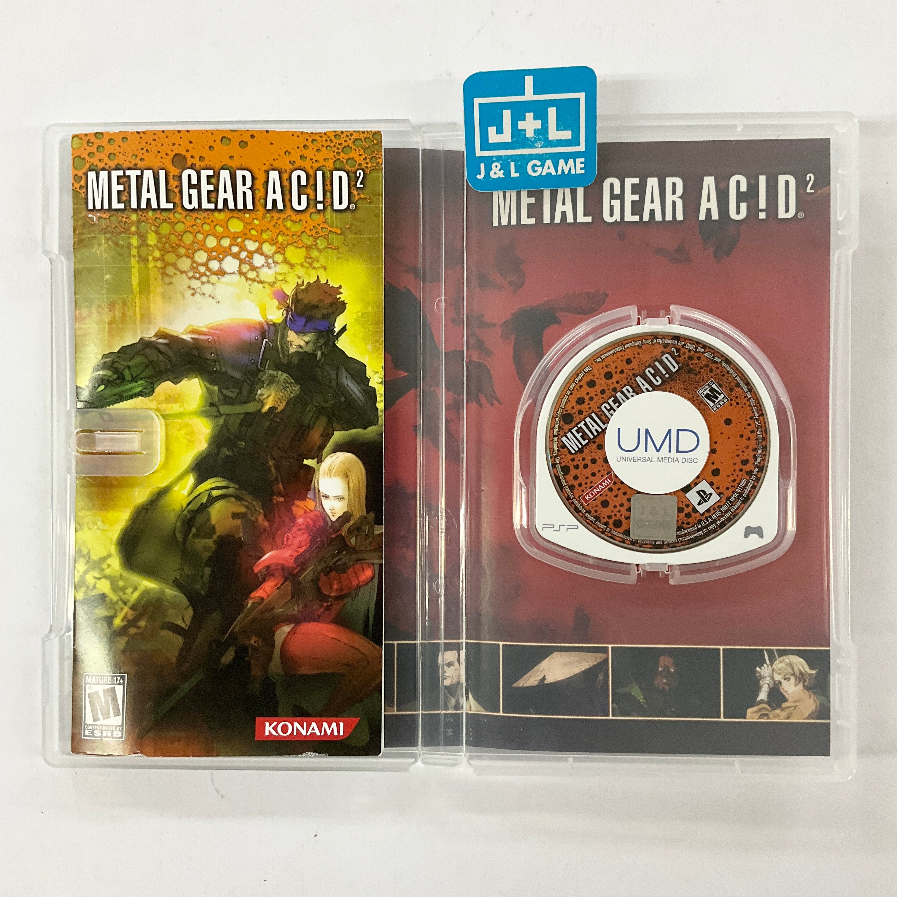 Metal Gear Acid 2 - SONY PSP [Pre-Owned] Video Games Konami   