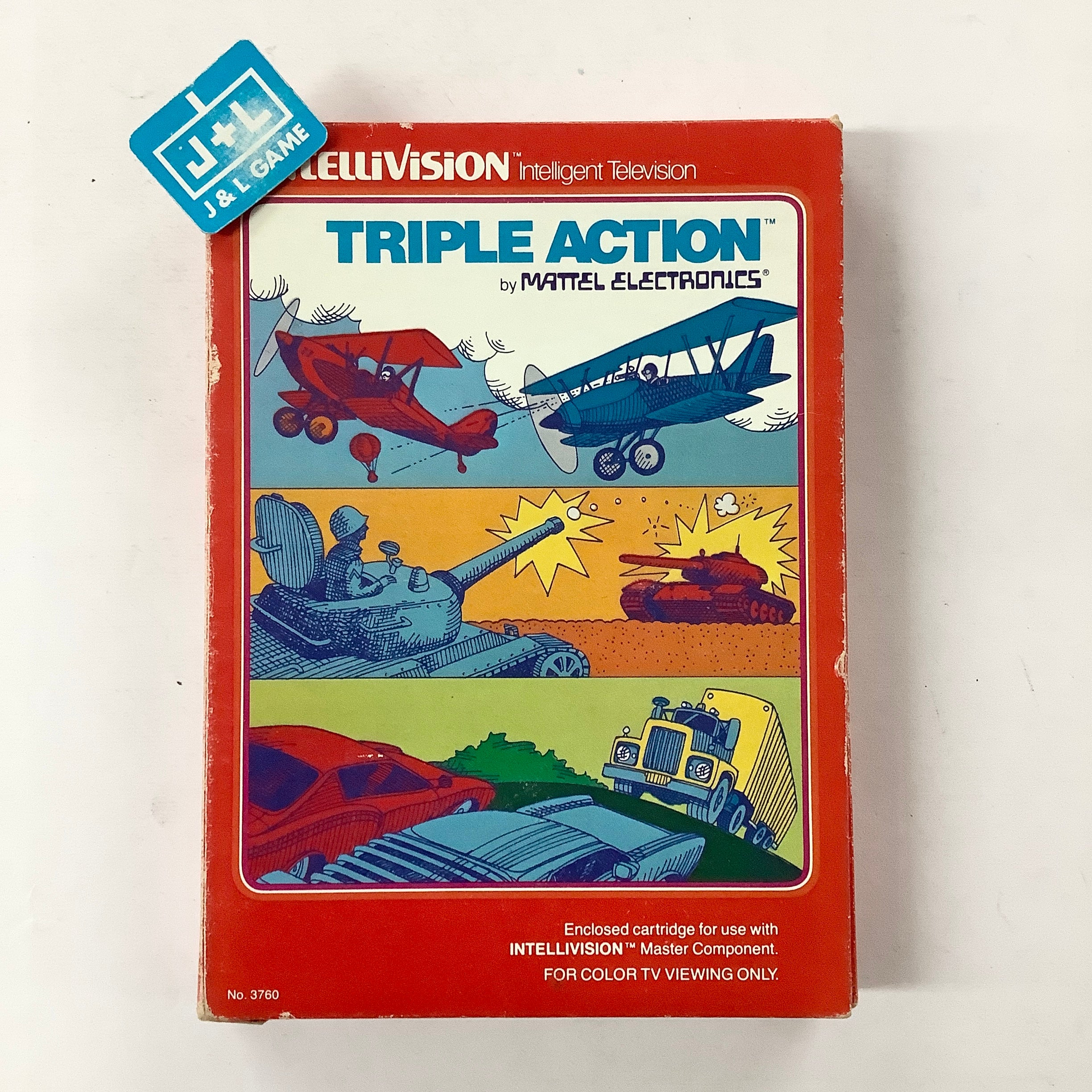 Triple Action - (INTV) Intellivision [Pre-Owned] Video Games Intellivision   