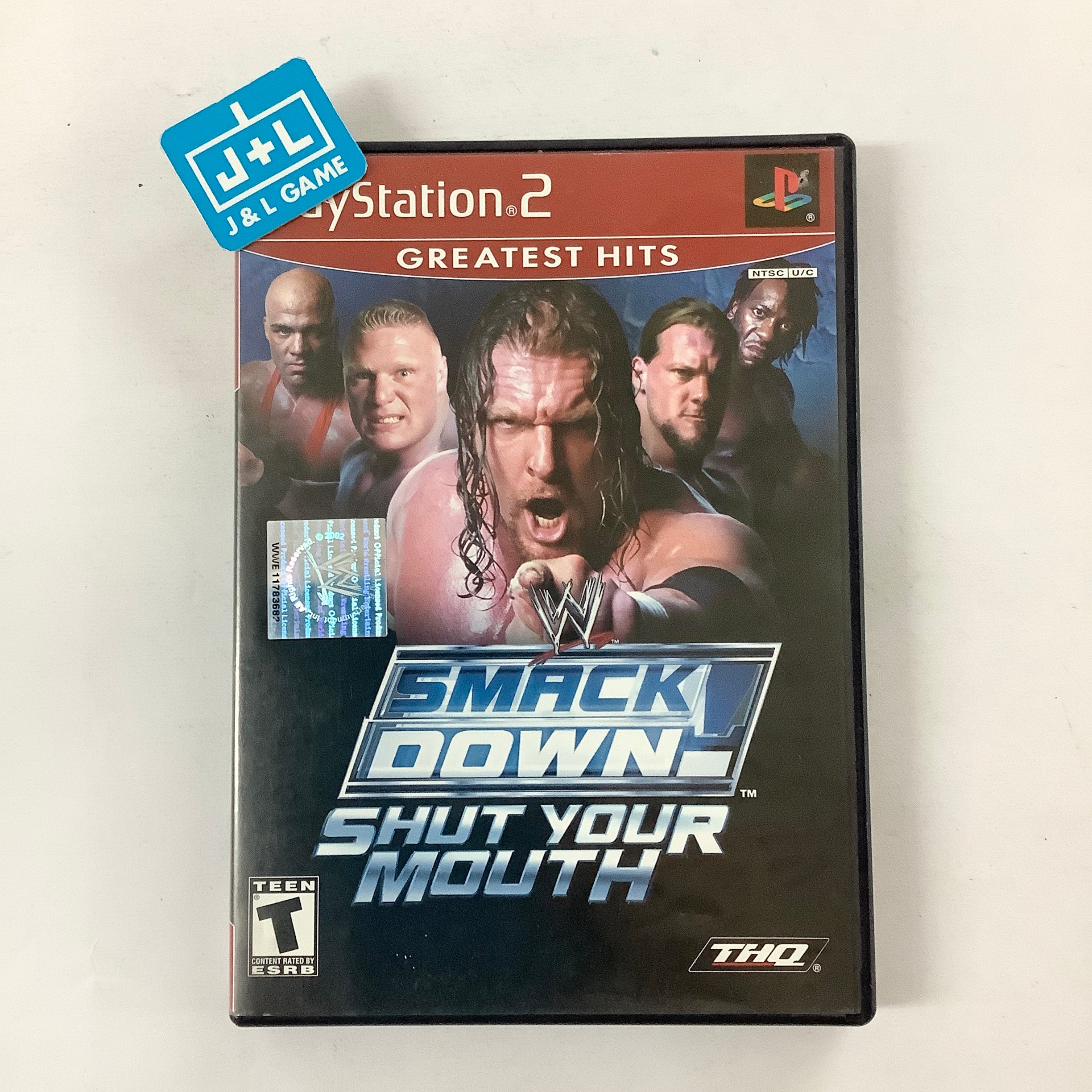 WWE SmackDown! Shut Your Mouth (Greatest Hits) - (PS2) PlayStation 2 [Pre-Owned] Video Games THQ   