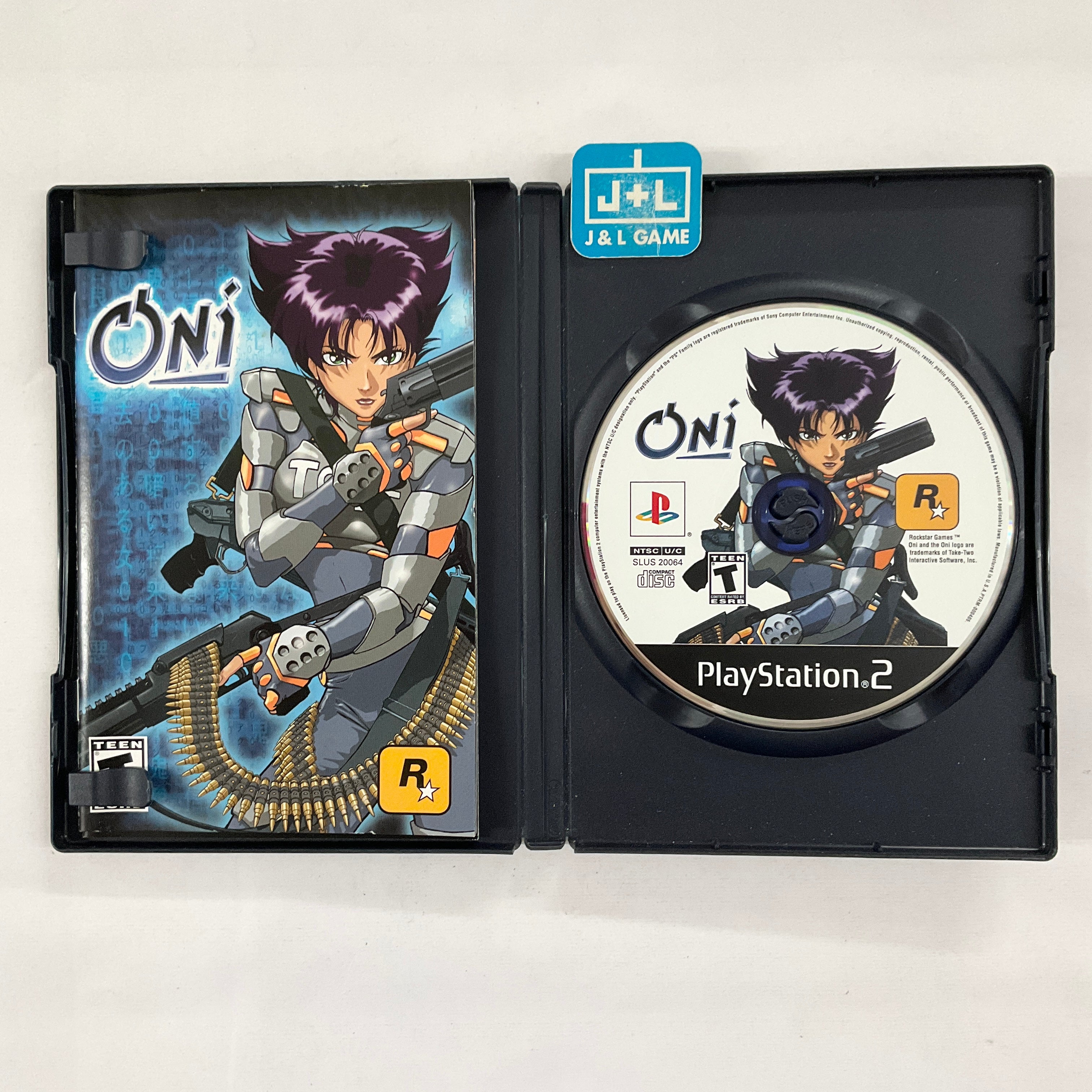 Oni - (PS2) PlayStation 2 [Pre-Owned] Video Games Rockstar Games   