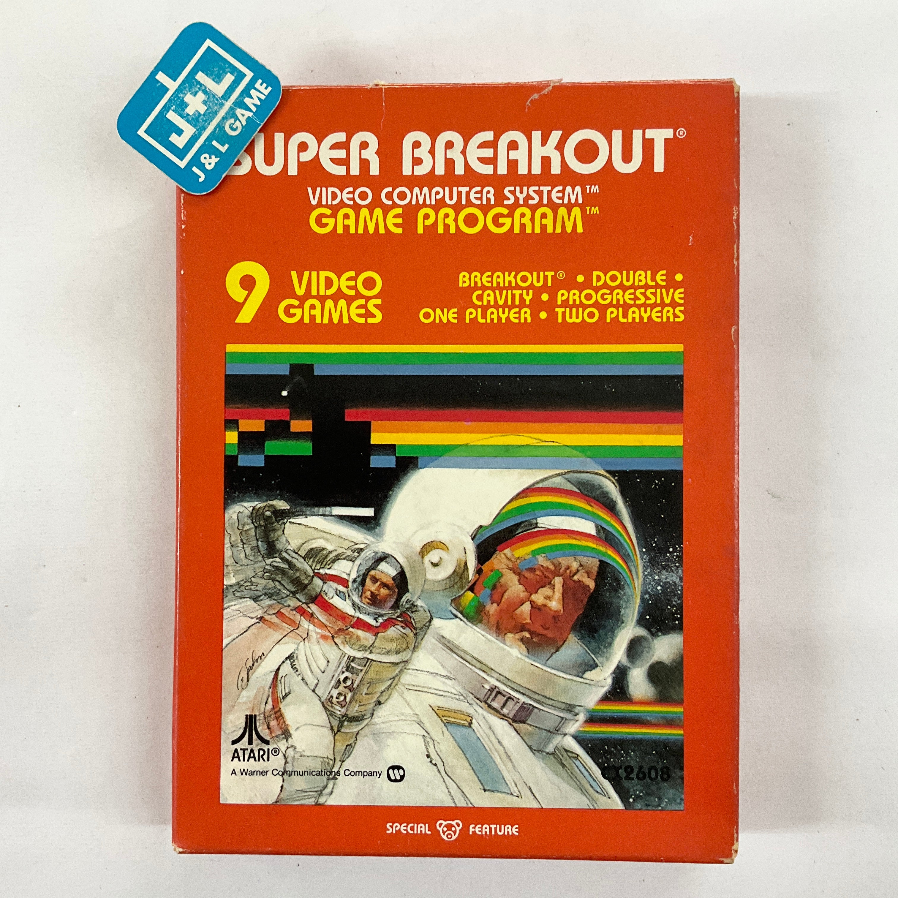 Super Breakout - (A26) Atari 2600 [Pre-Owned] Video Games Atari Inc.   