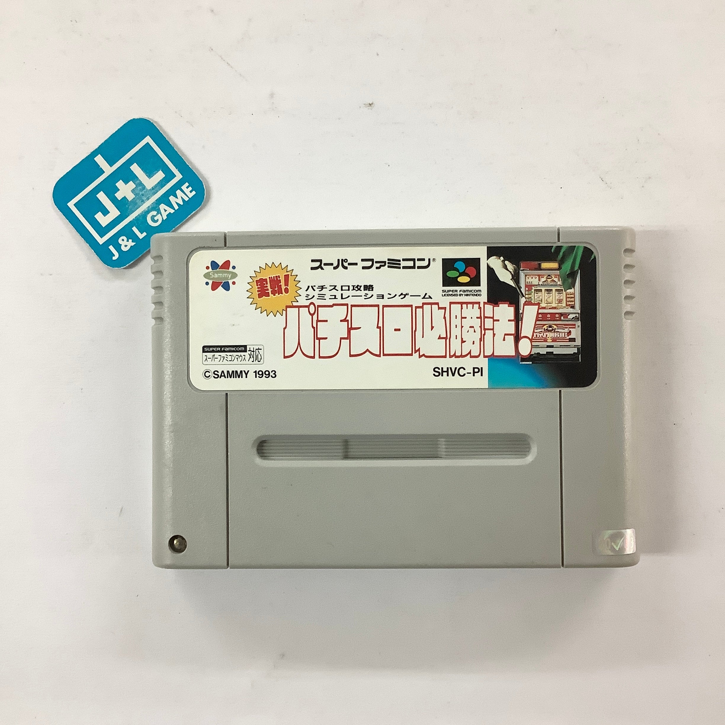 Jissen Pachi-Slot Hisshouhou - (SFC) Super Famicom [Pre-Owned] (Japanese Import) Video Games Sammy Studios   