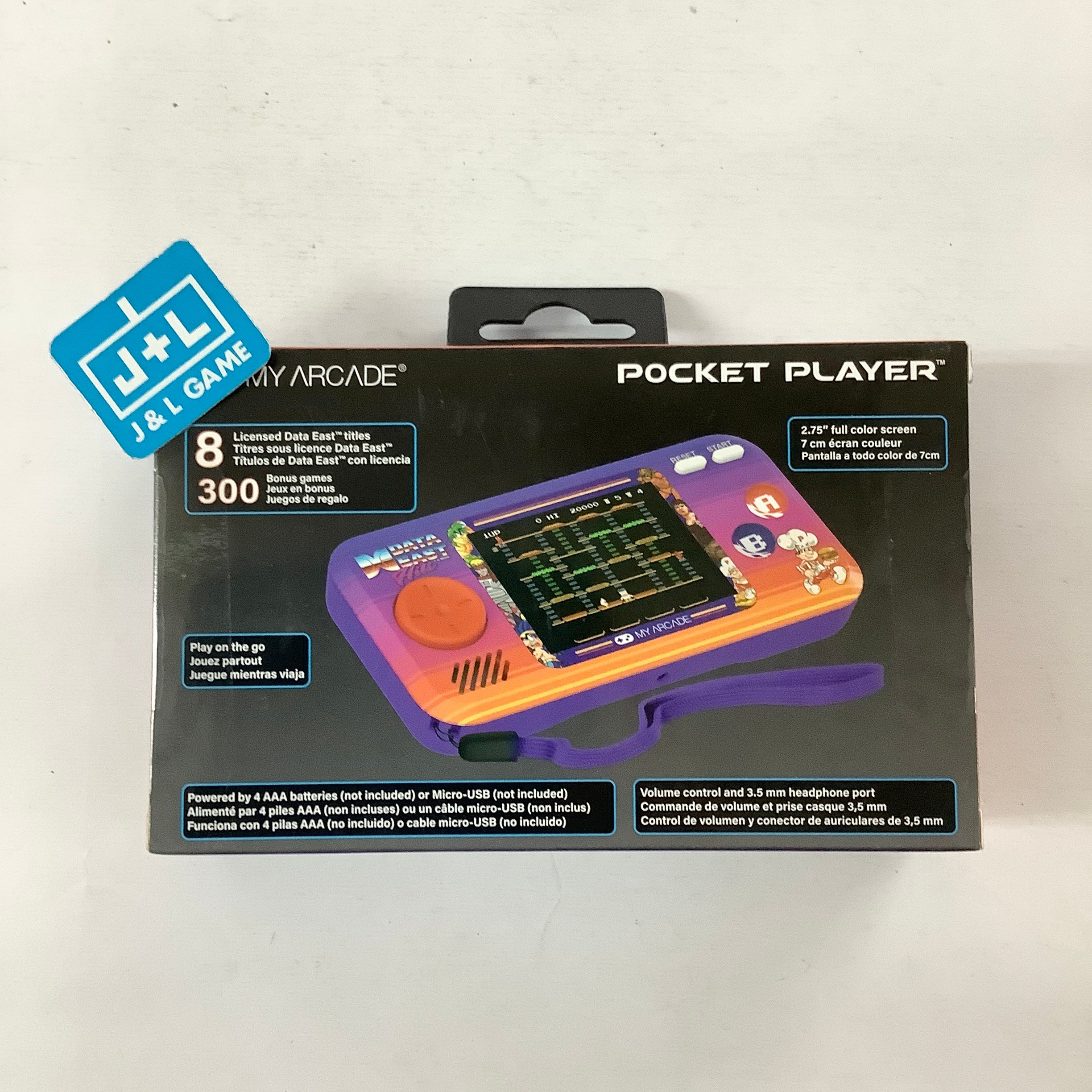 My Arcade Pocket Player (Data East Hits) Toy My Arcade   