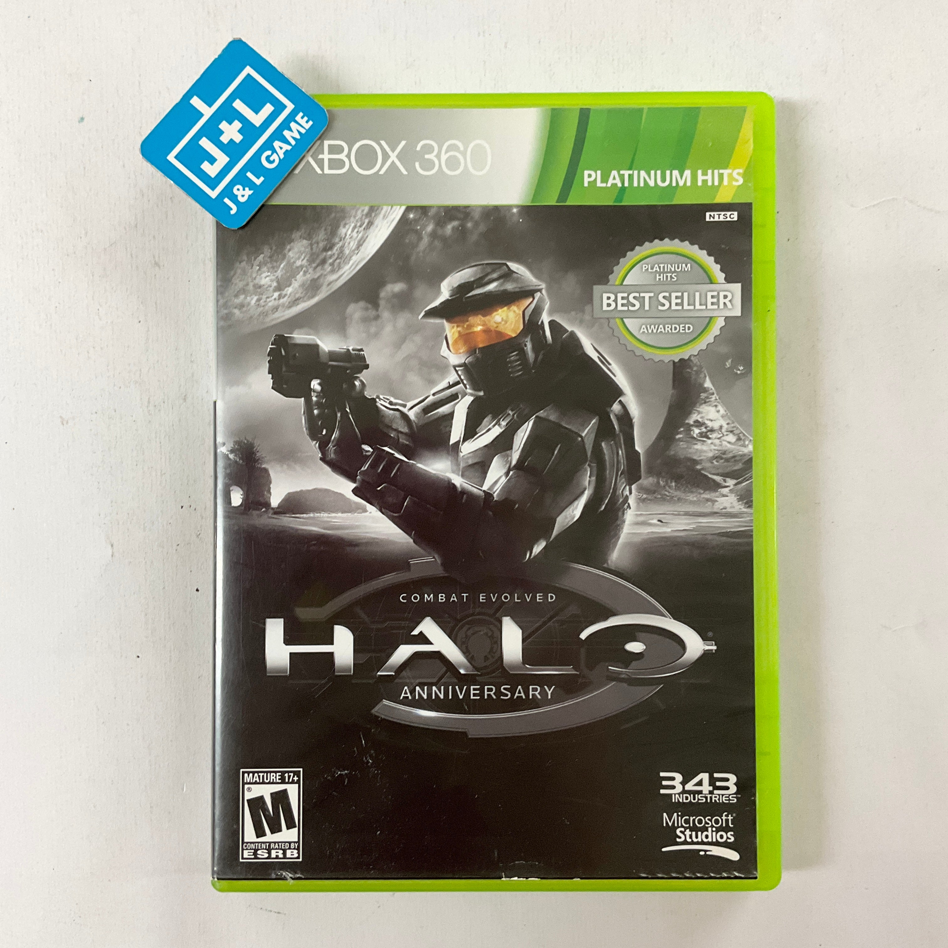 Halo: Combat Evolved Anniversary (Platinum Hits) - Xbox 360 [Pre-Owned] Video Games Microsoft   