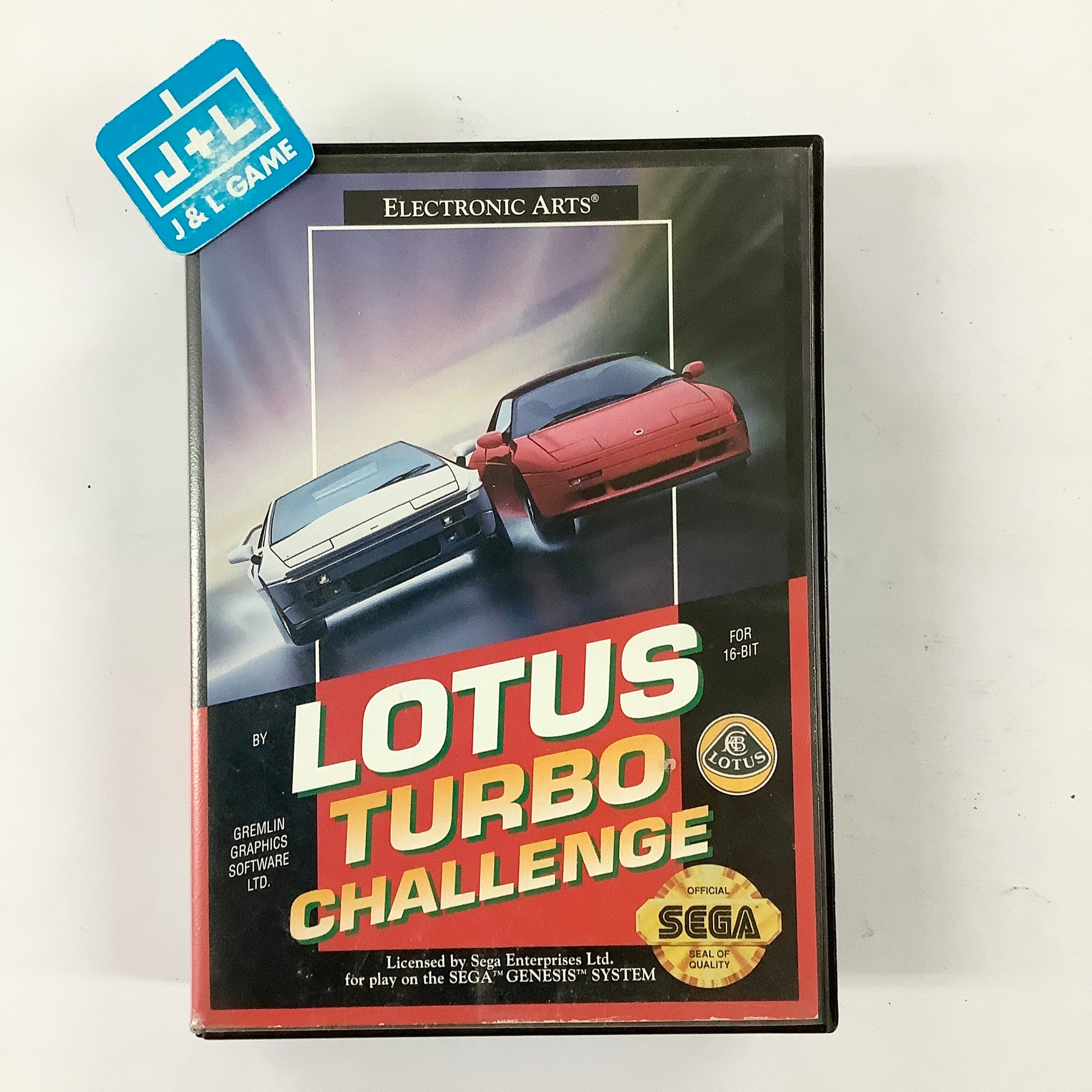 Lotus Turbo Challenge - (SG) SEGA Genesis  [Pre-Owned] Video Games Electronic Arts   