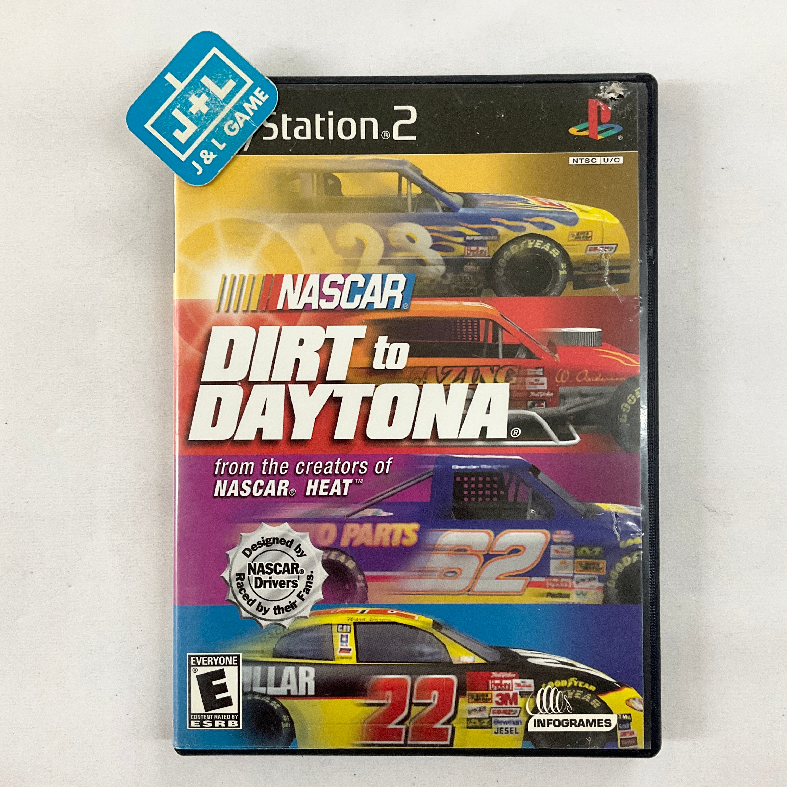 NASCAR: Dirt to Daytona - (PS2) PlayStation 2 [Pre-Owned] Video Games Infogrames   