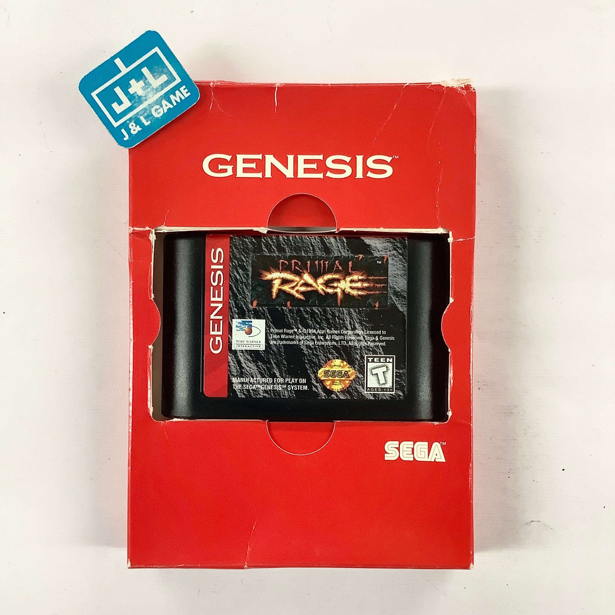 Primal Rage - (SG) SEGA Genesis [Pre-Owned] Video Games Time Warner Interactive   