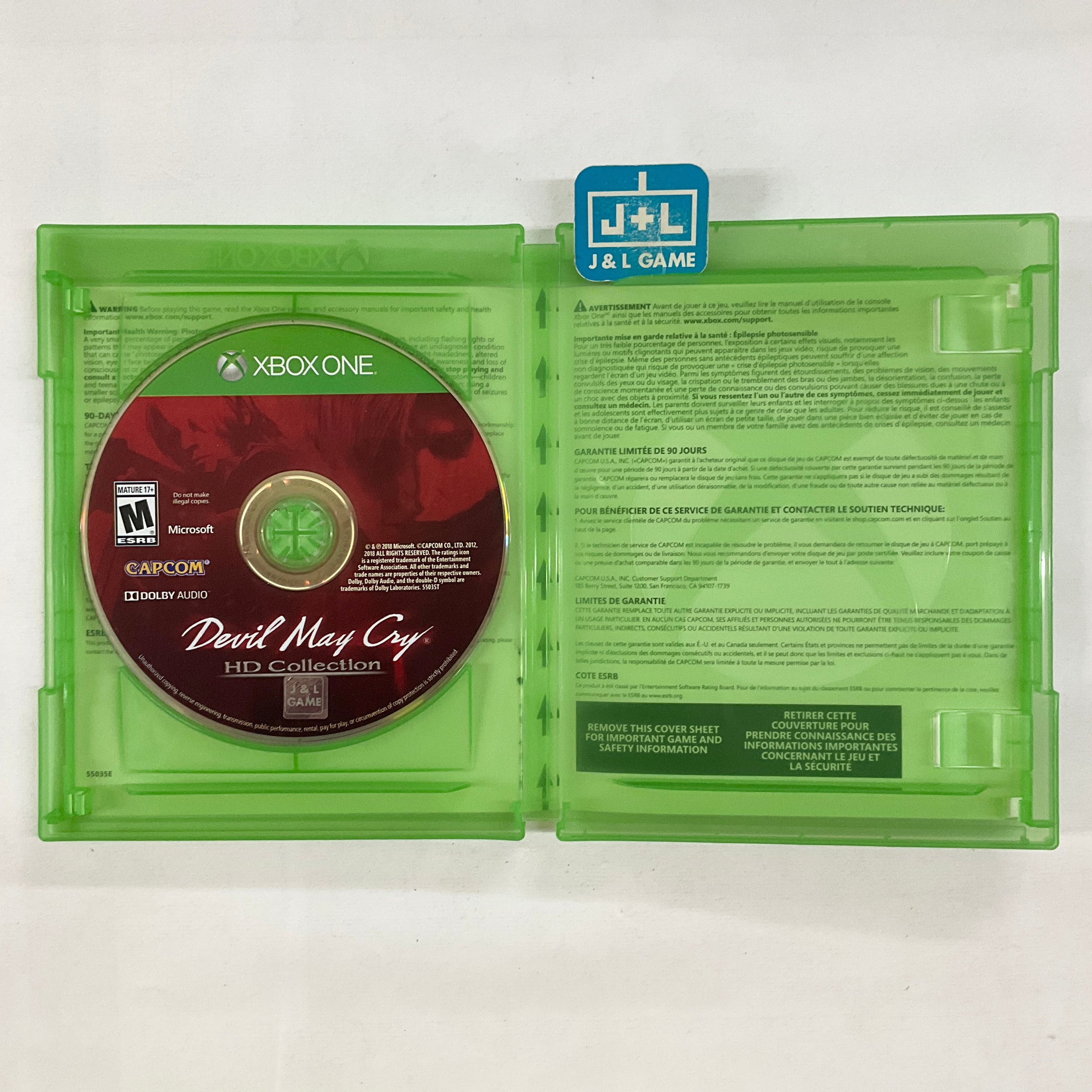 Devil May Cry HD Collection - (XB1) Xbox One [Pre-Owned] Video Games Capcom   