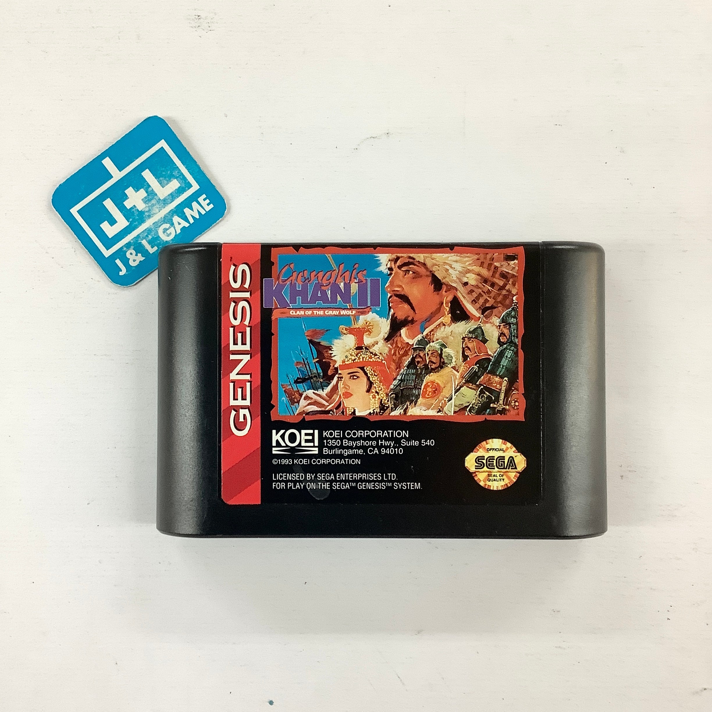 Genghis Khan II: Clan of the Gray Wolf - (SG) SEGA Genesis [Pre-Owned] Video Games Sega   